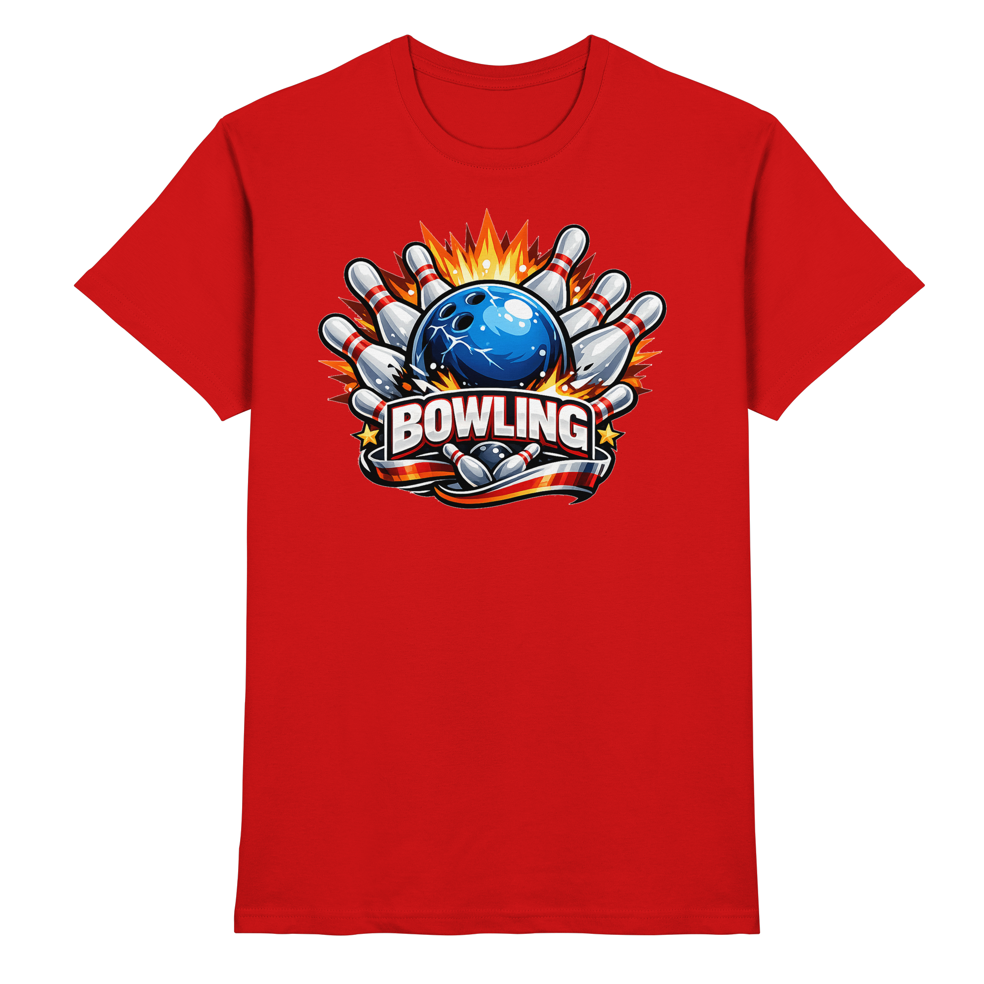 Bowling Sport Geschenk - Premium Shirt