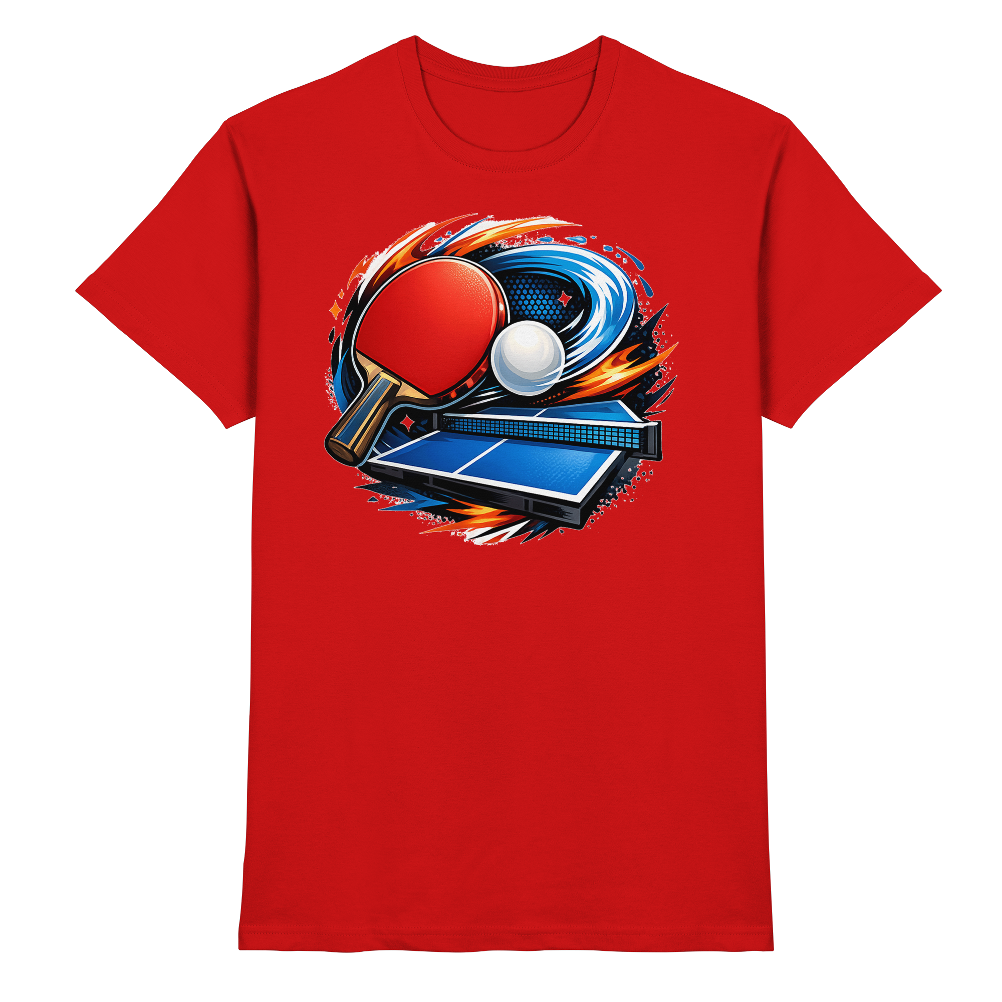 Tischtennis Sport Geschenk - Premium Shirt