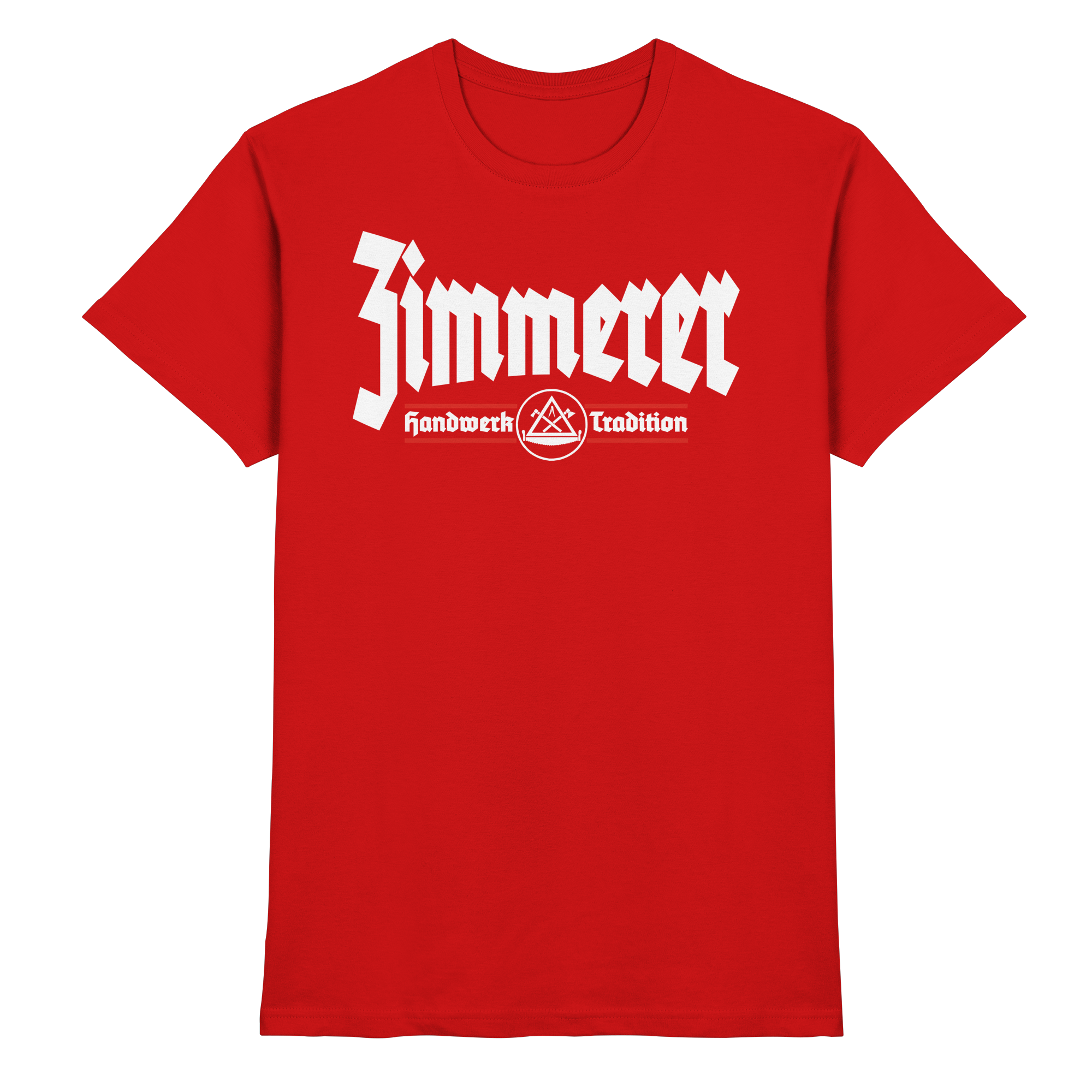 Zimmerer Zimmermann Handwerk - Premium Shirt