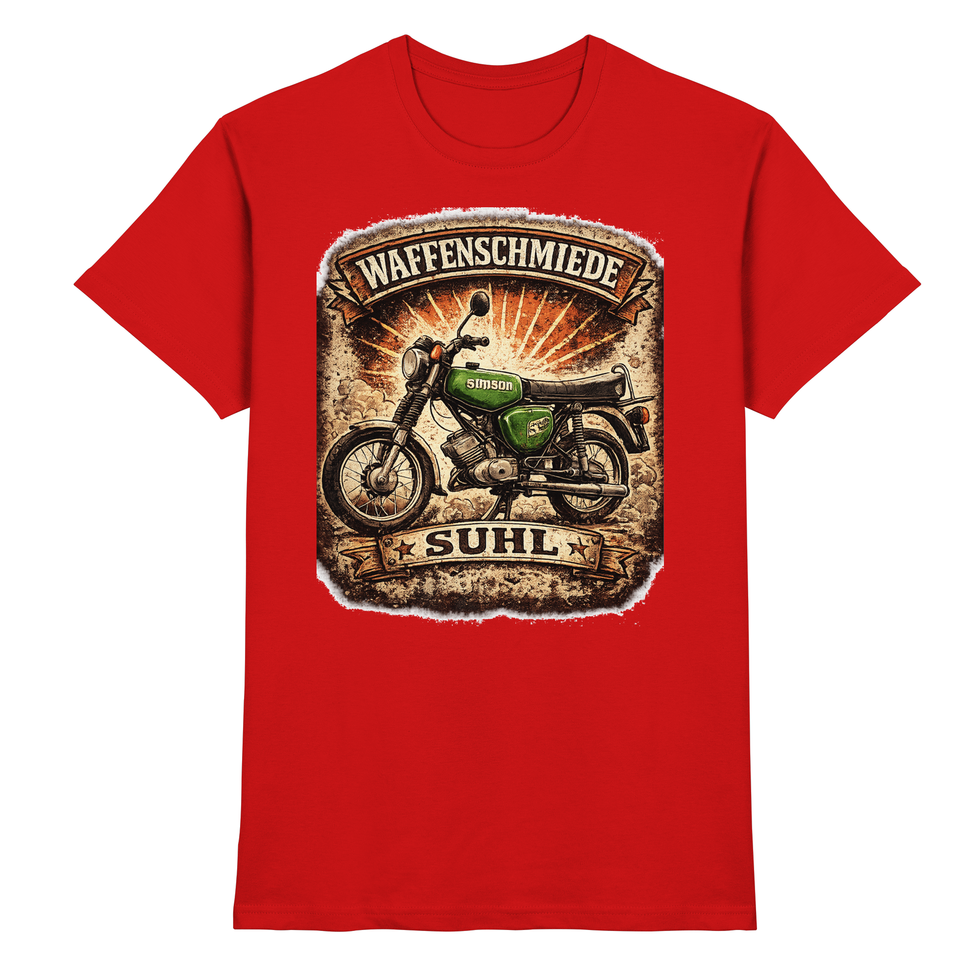Simson Waffenschmiede Suhl - Premium Shirt