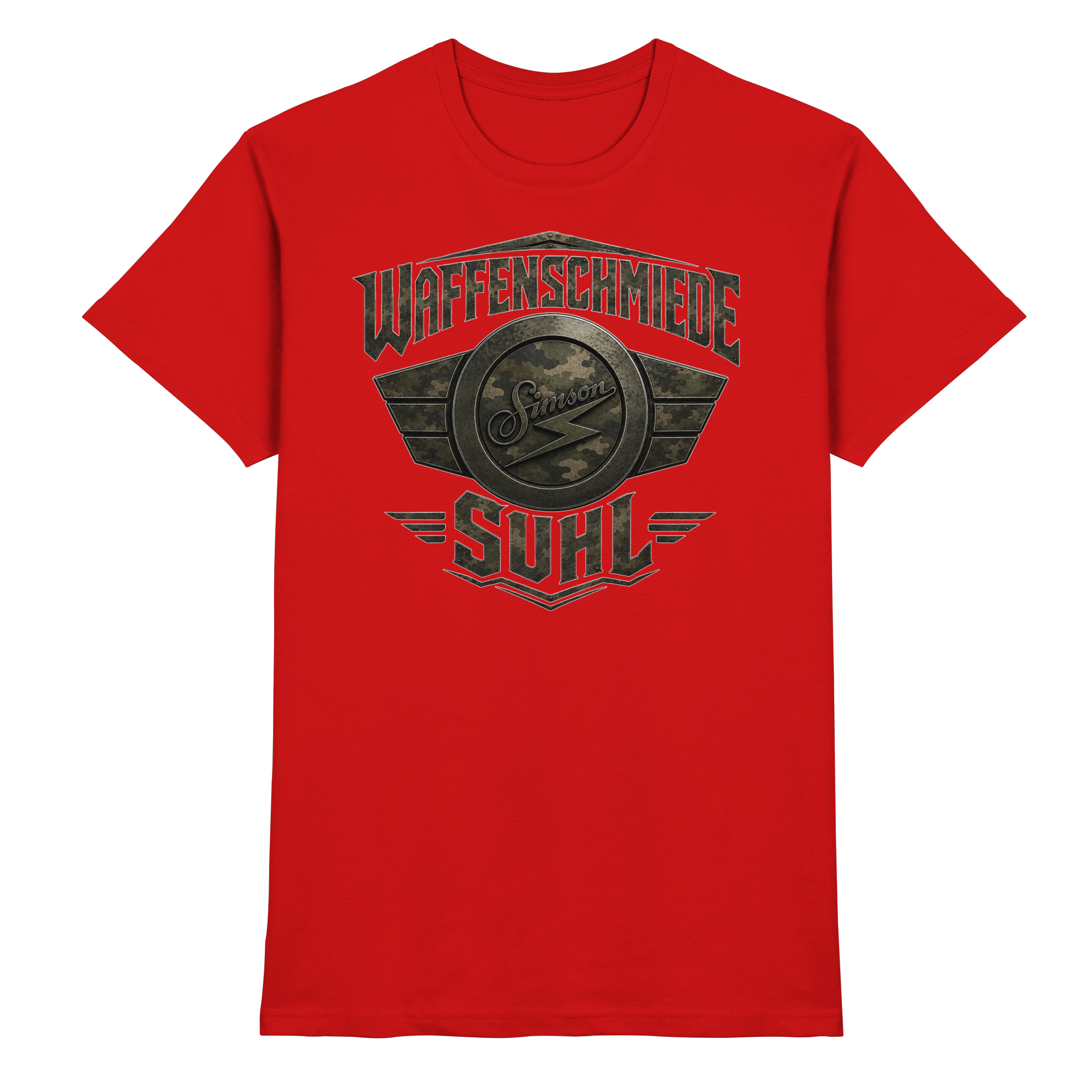 Simson IFA DDR Ostdeutschland Waffenschmiede Suhl Geschenk - Premium Shirt