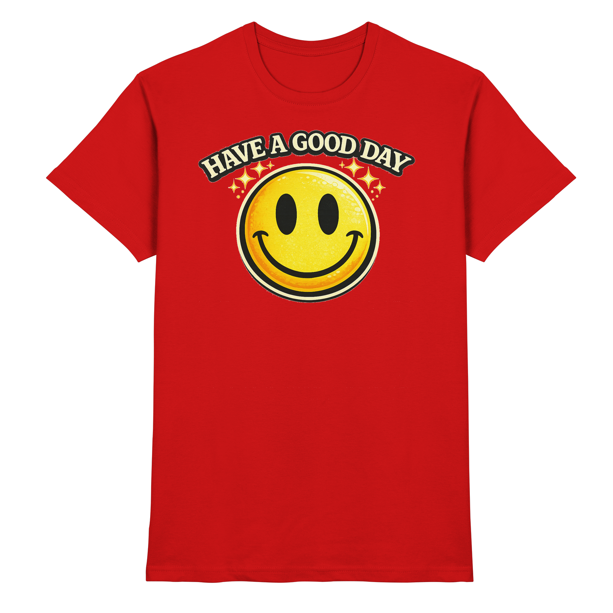 Smiley HAVE A GOOD DAY Geschenk - Premium Shirt