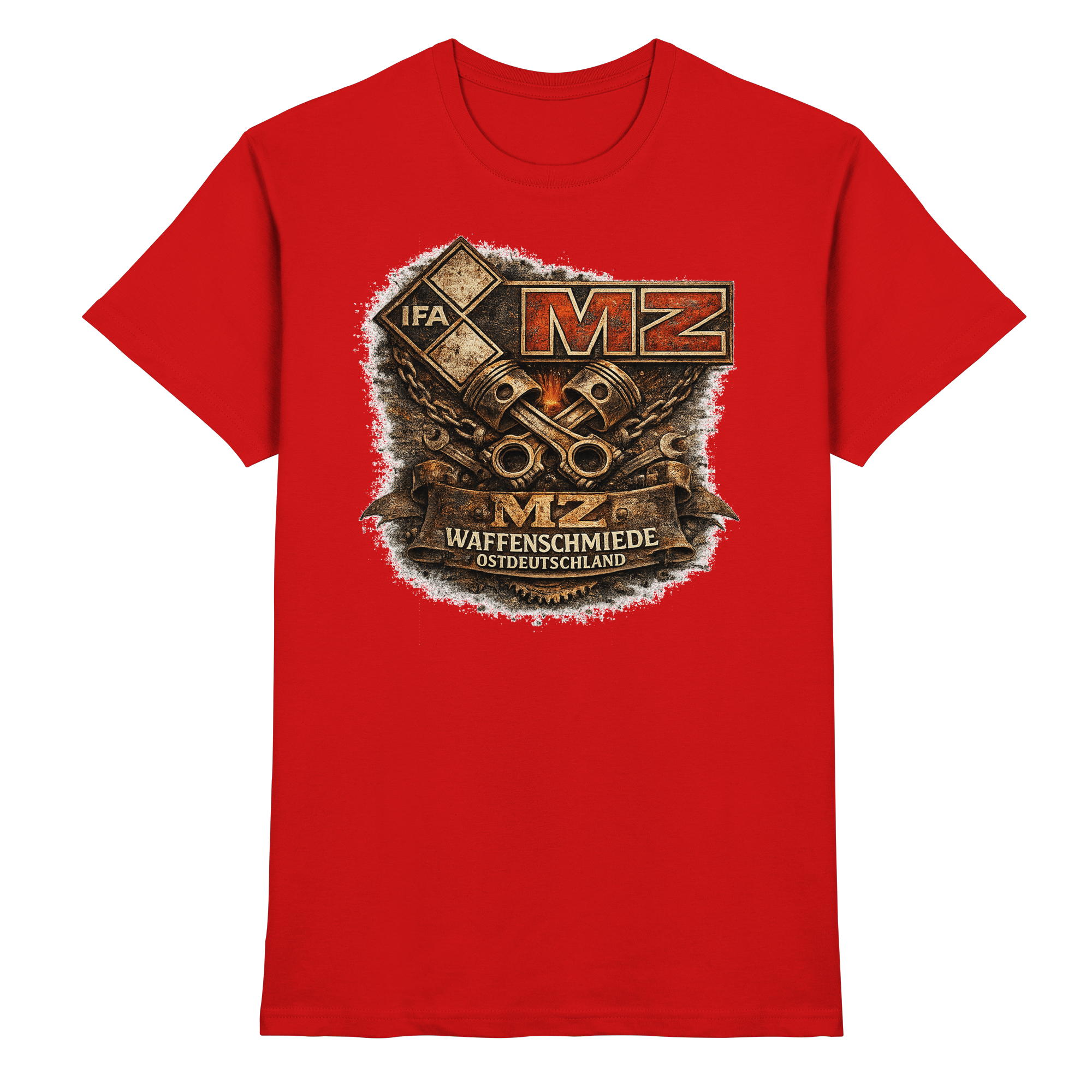 MZ IFA Waffenschmiede Ostdeutschland - Premium Shirt