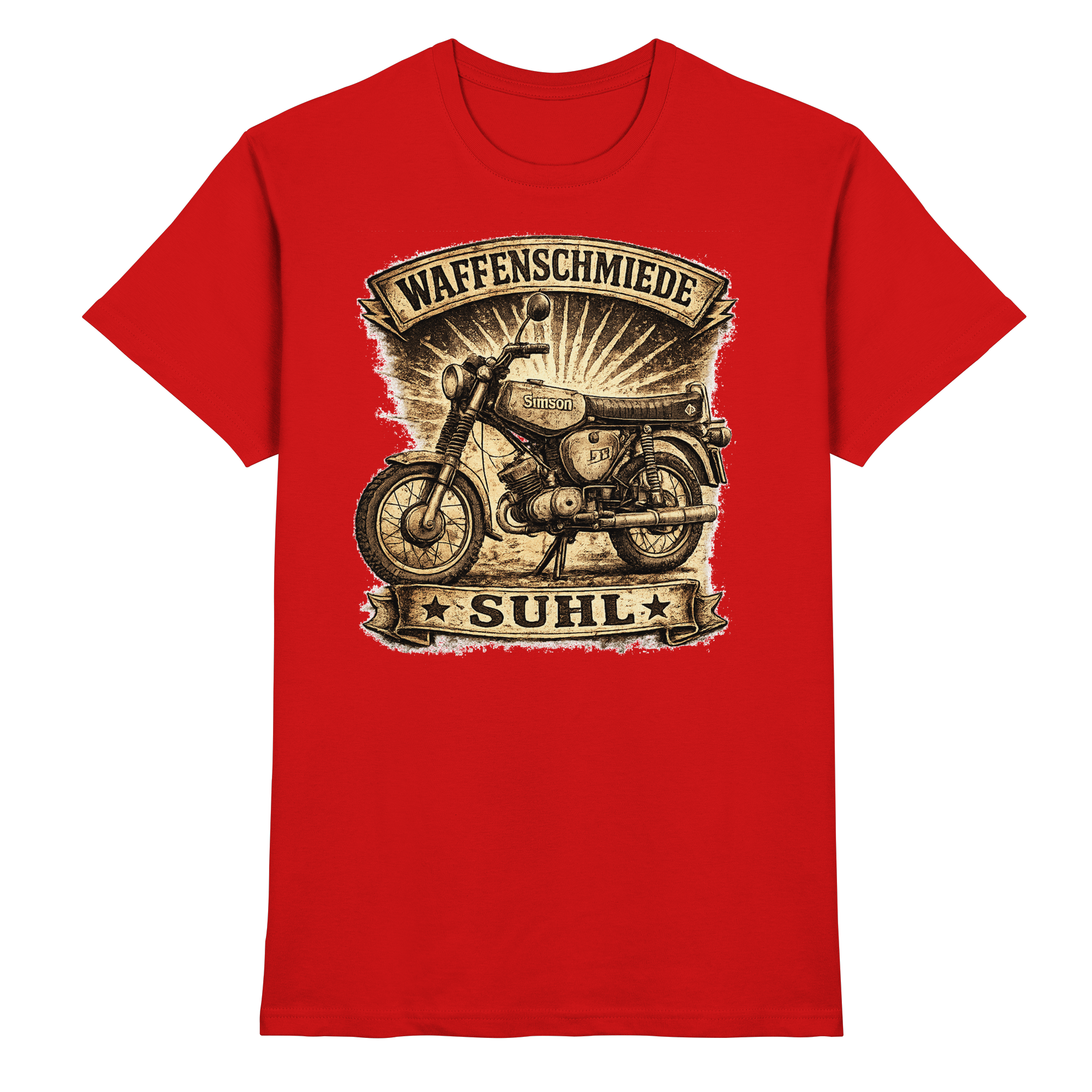 Simson Waffenschmiede Suhl - Premium Shirt