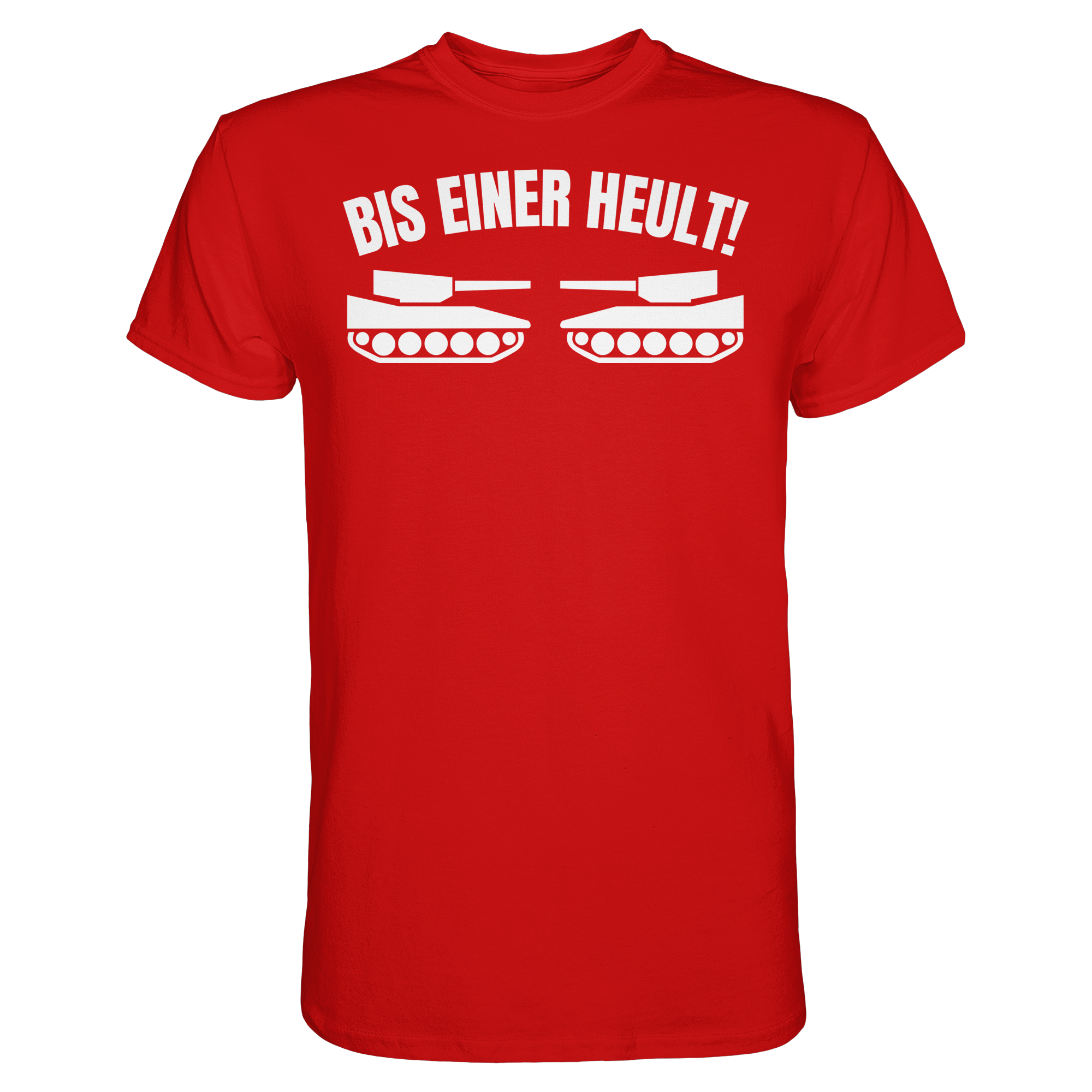 Lustige Sprüche BIS EINER HEULT - Premium Shirt