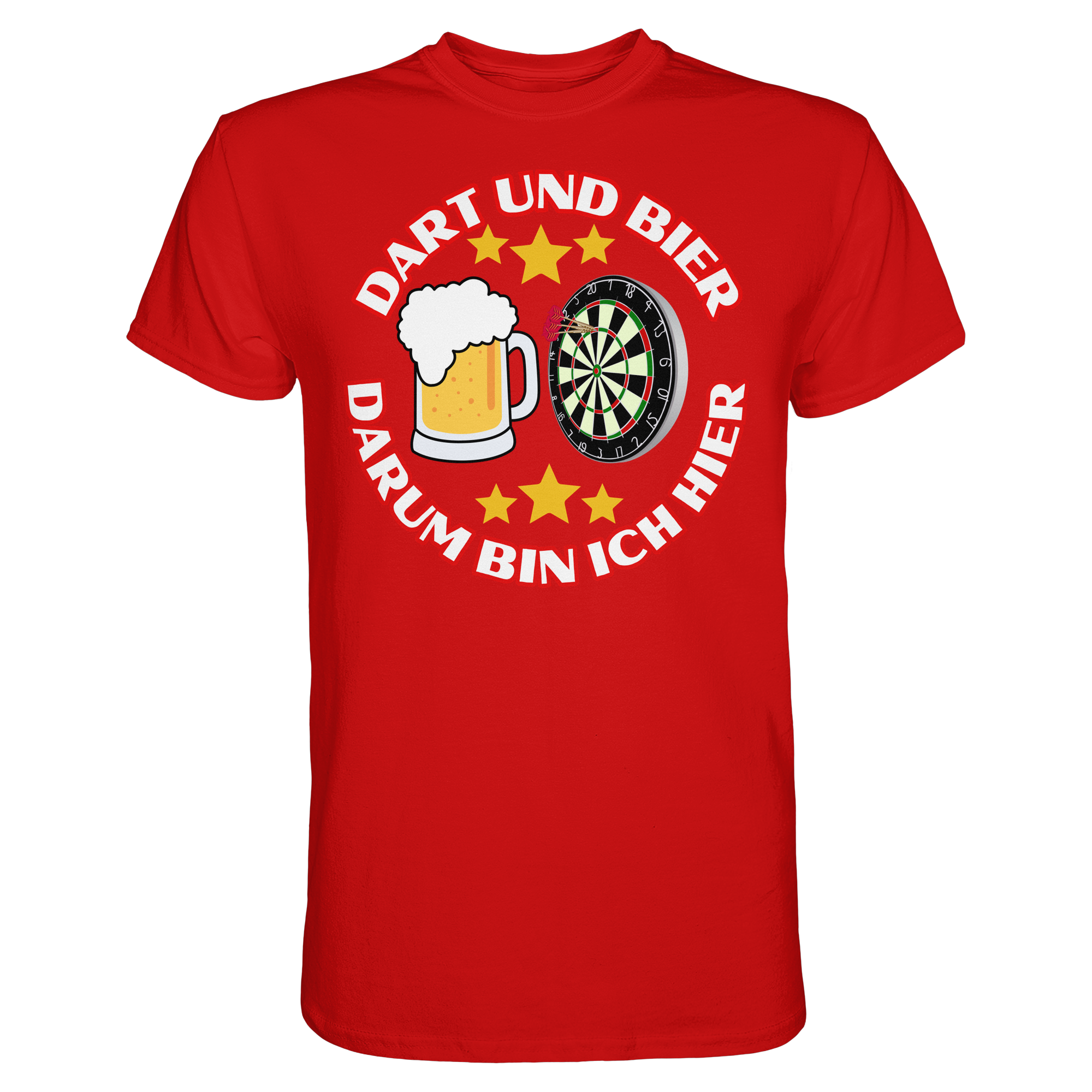 DART UND BIER - Premium Shirt