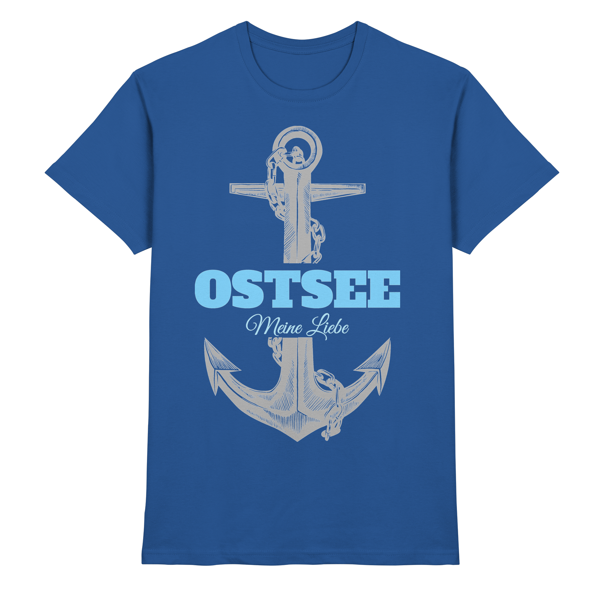 Ostsee Ferien Urlaub Geschenk - Premium Shirt