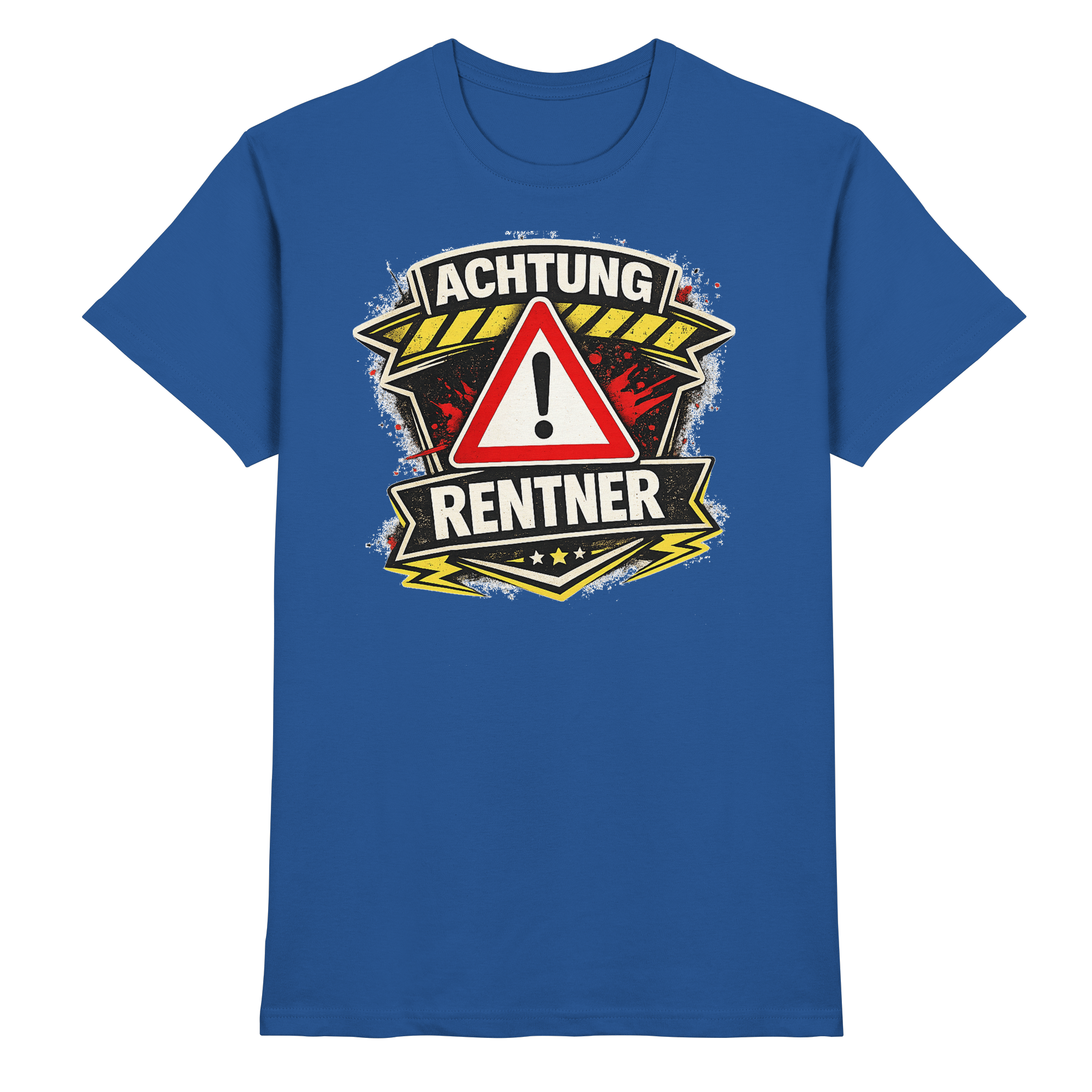 ACHTUNG RENTNER Geschenk - Premium Shirt