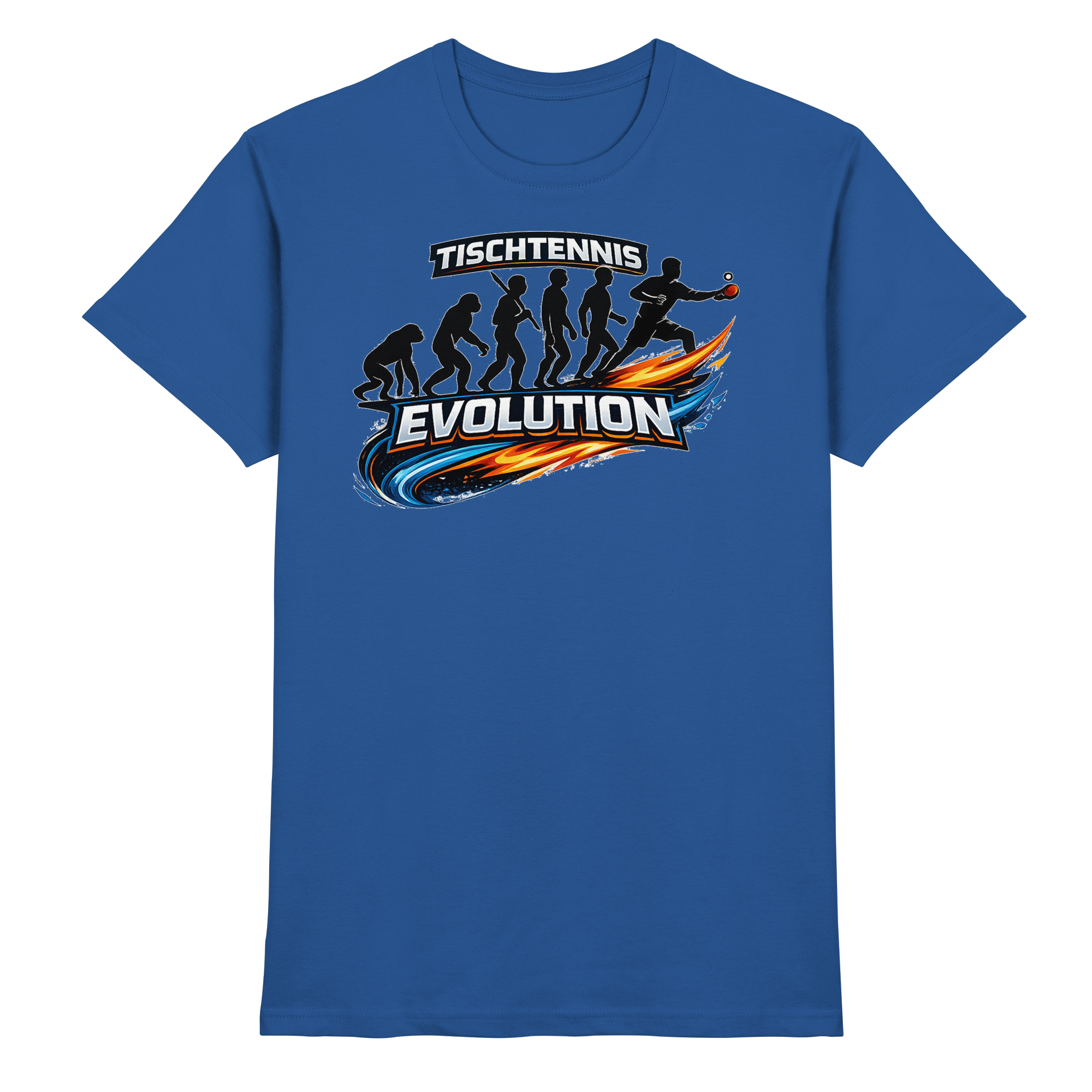 Tischtennis Evolution Sport Geschenk - Premium Shirt