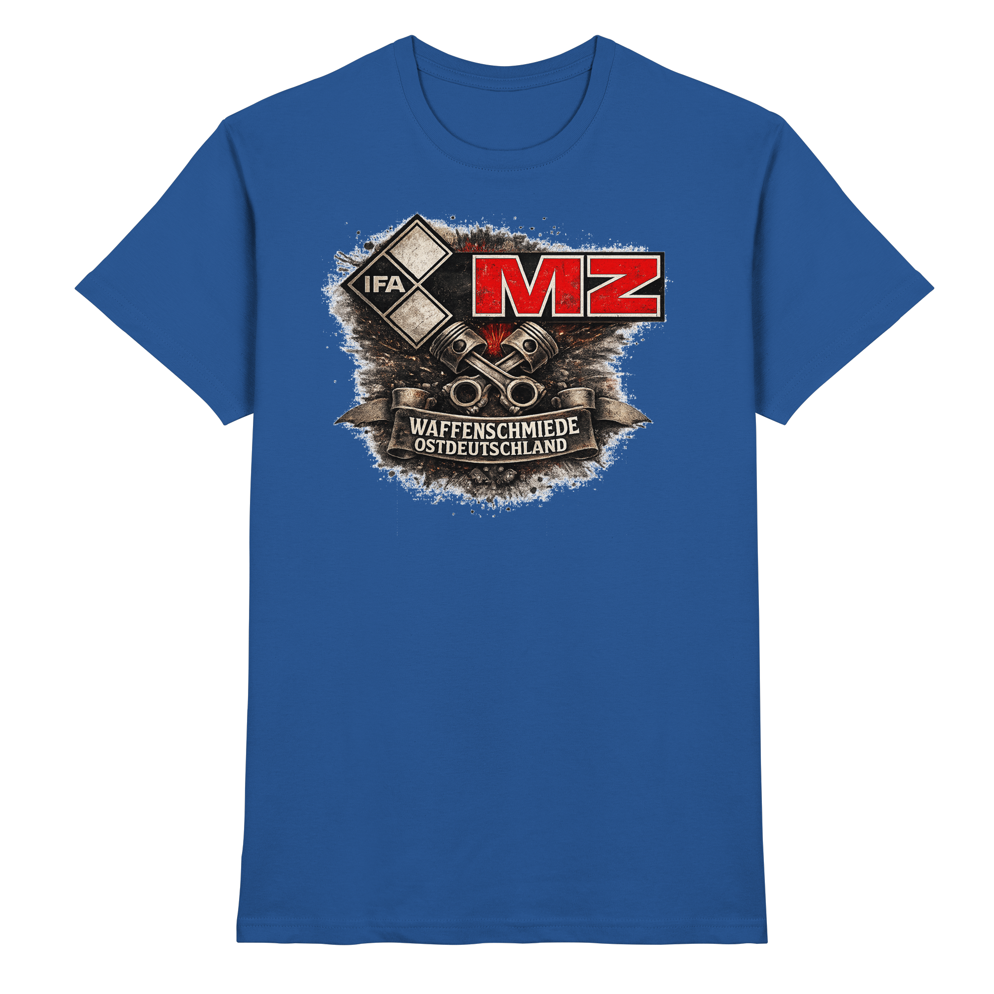 MZ IFA Waffenschmiede Ostdeutschland - Premium Shirt