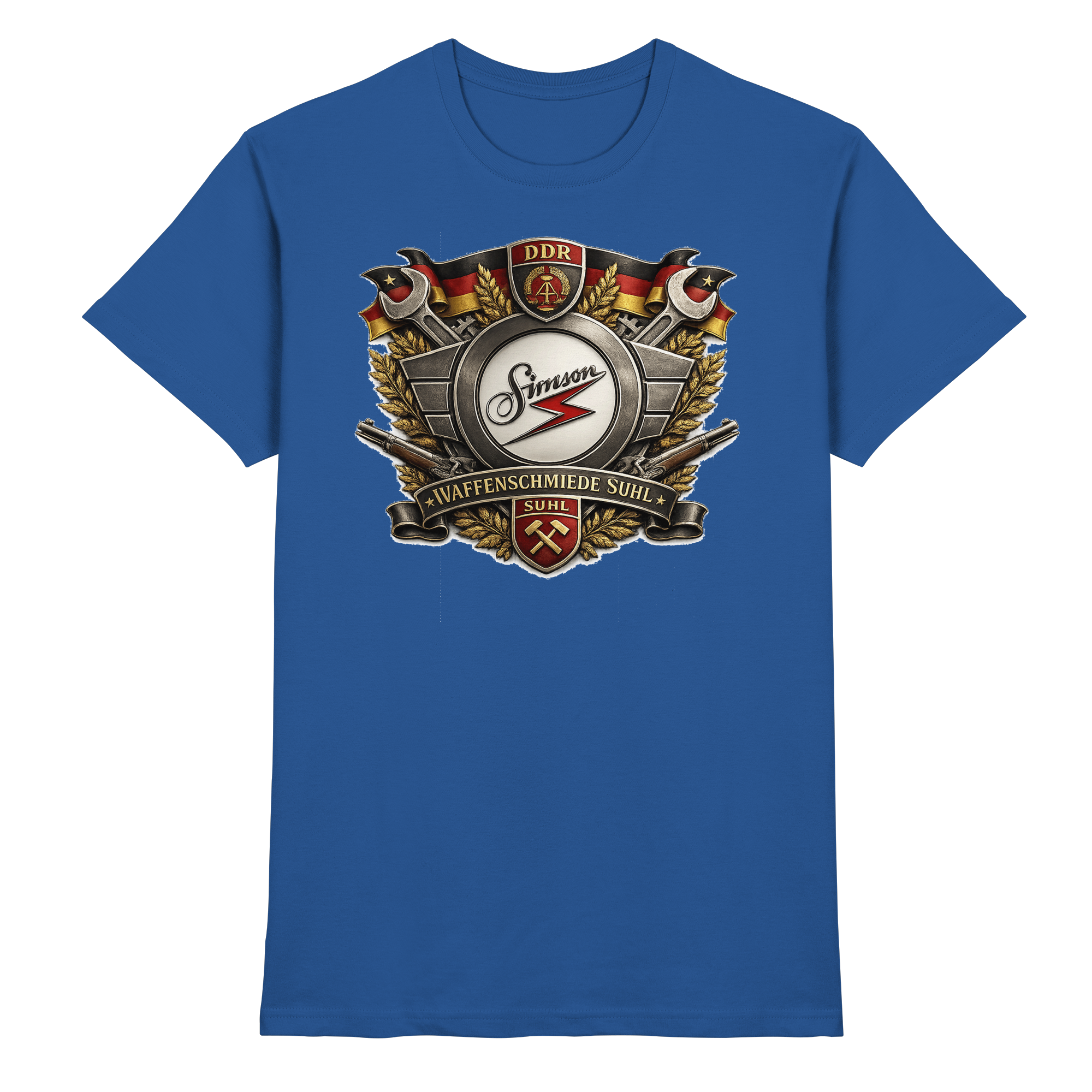 Simson Waffenschmiede Suhl Geschenk - Premium Shirt