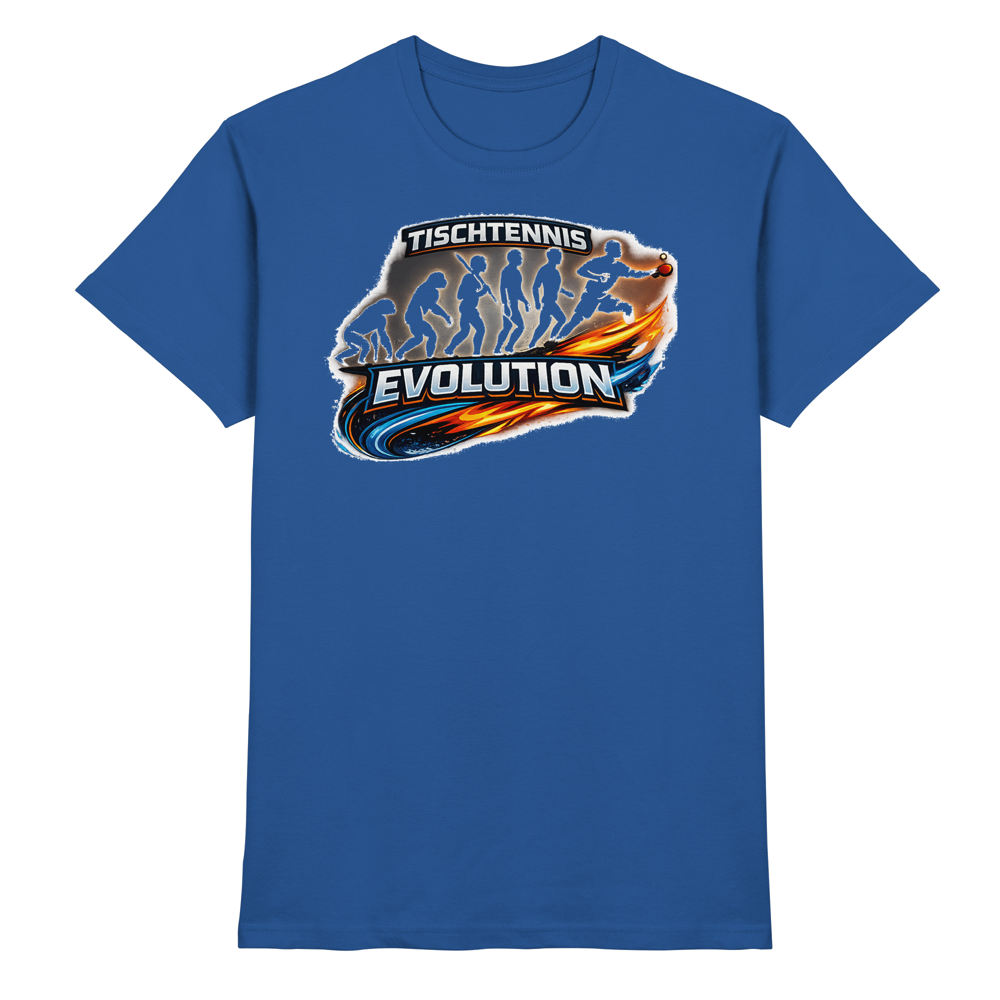 Tischtennis Evolution Sport Geschenk - Premium Shirt