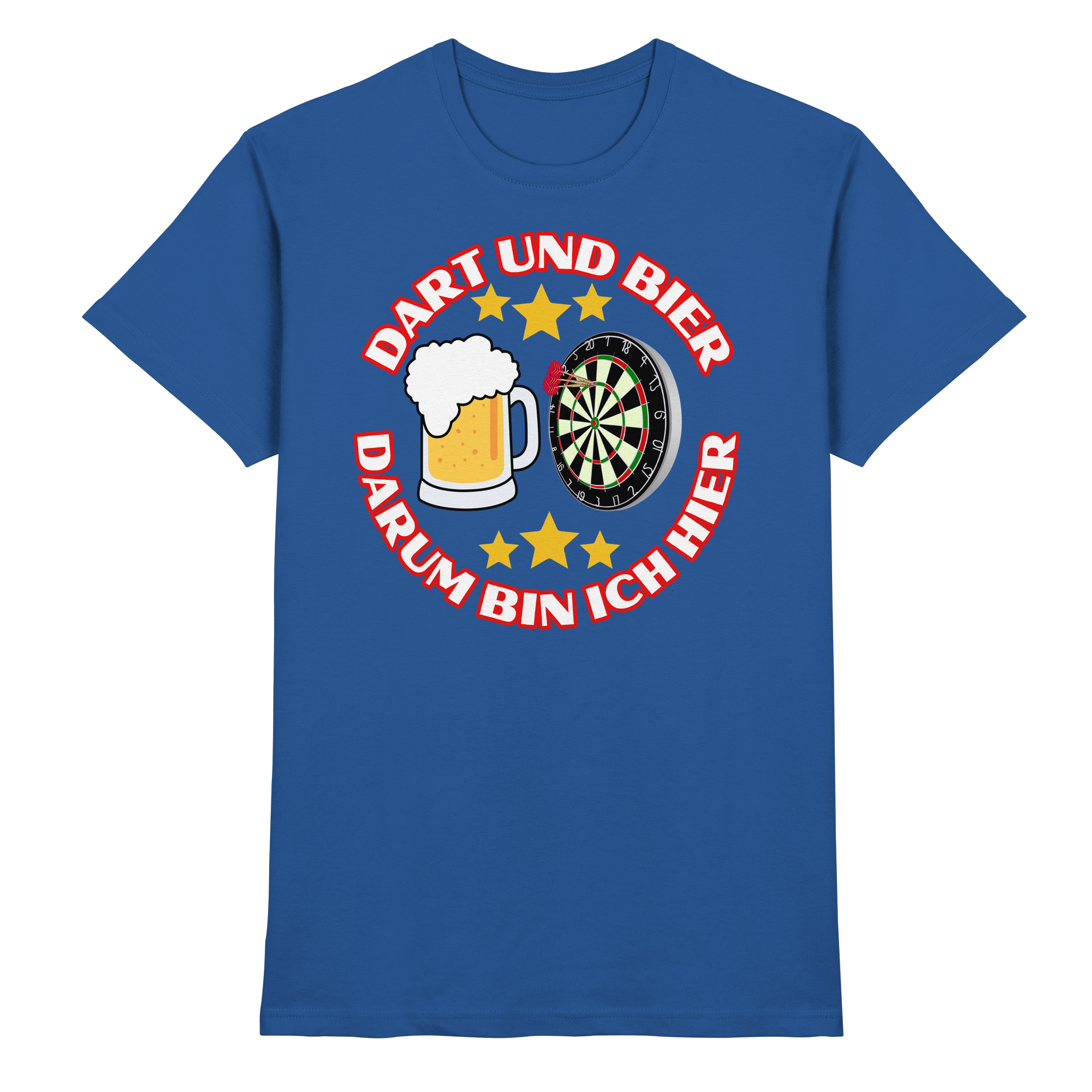 DART UND BIER - Premium Shirt