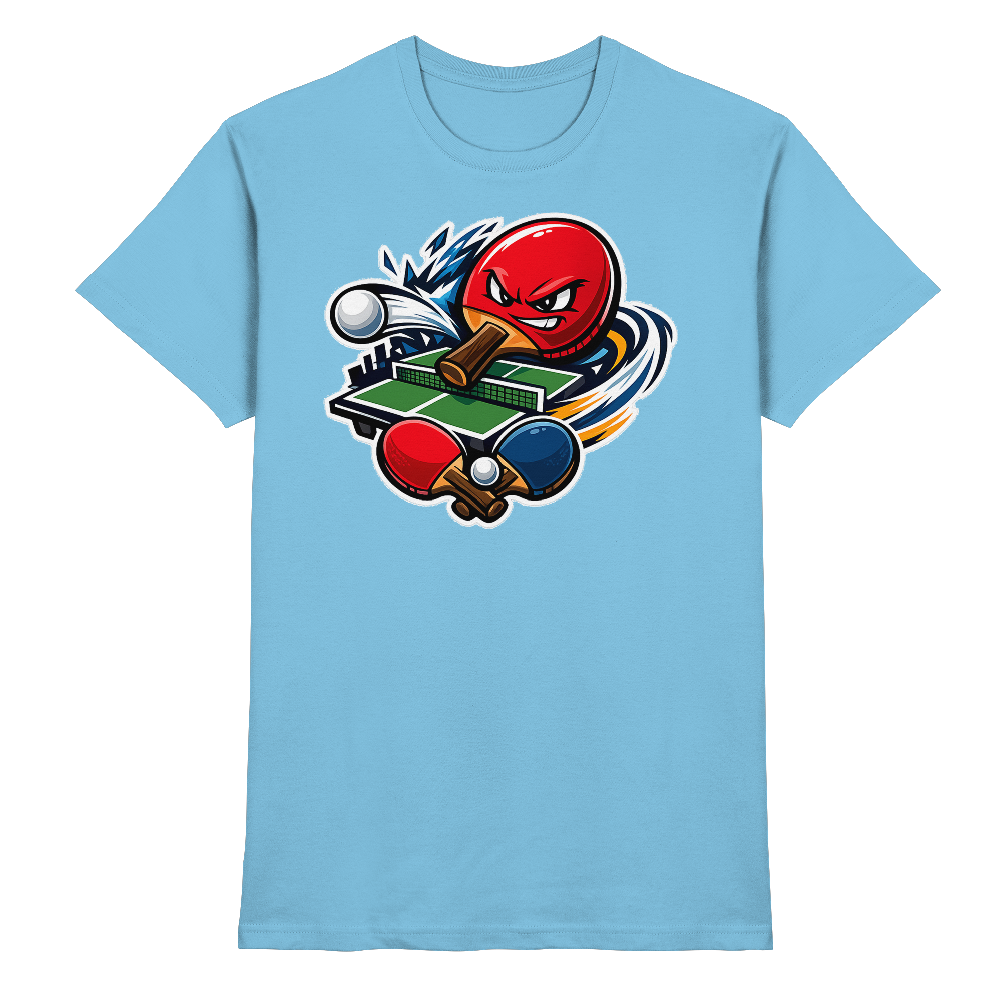 Tischtennis Sport Geschenk - Premium Shirt