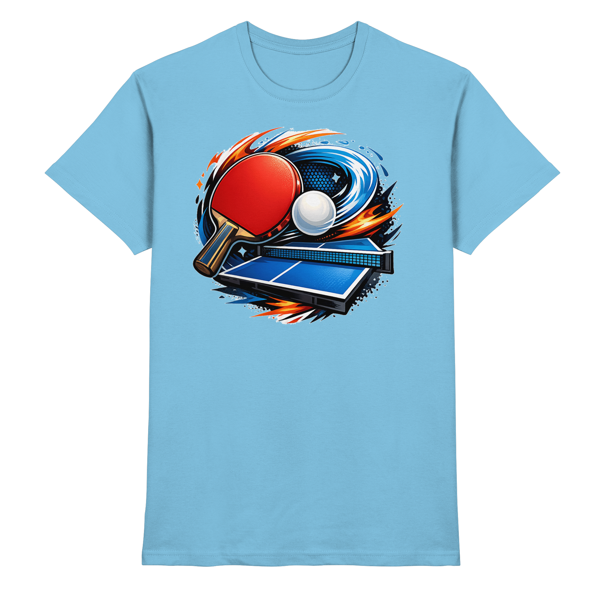 Tischtennis Sport Geschenk - Premium Shirt