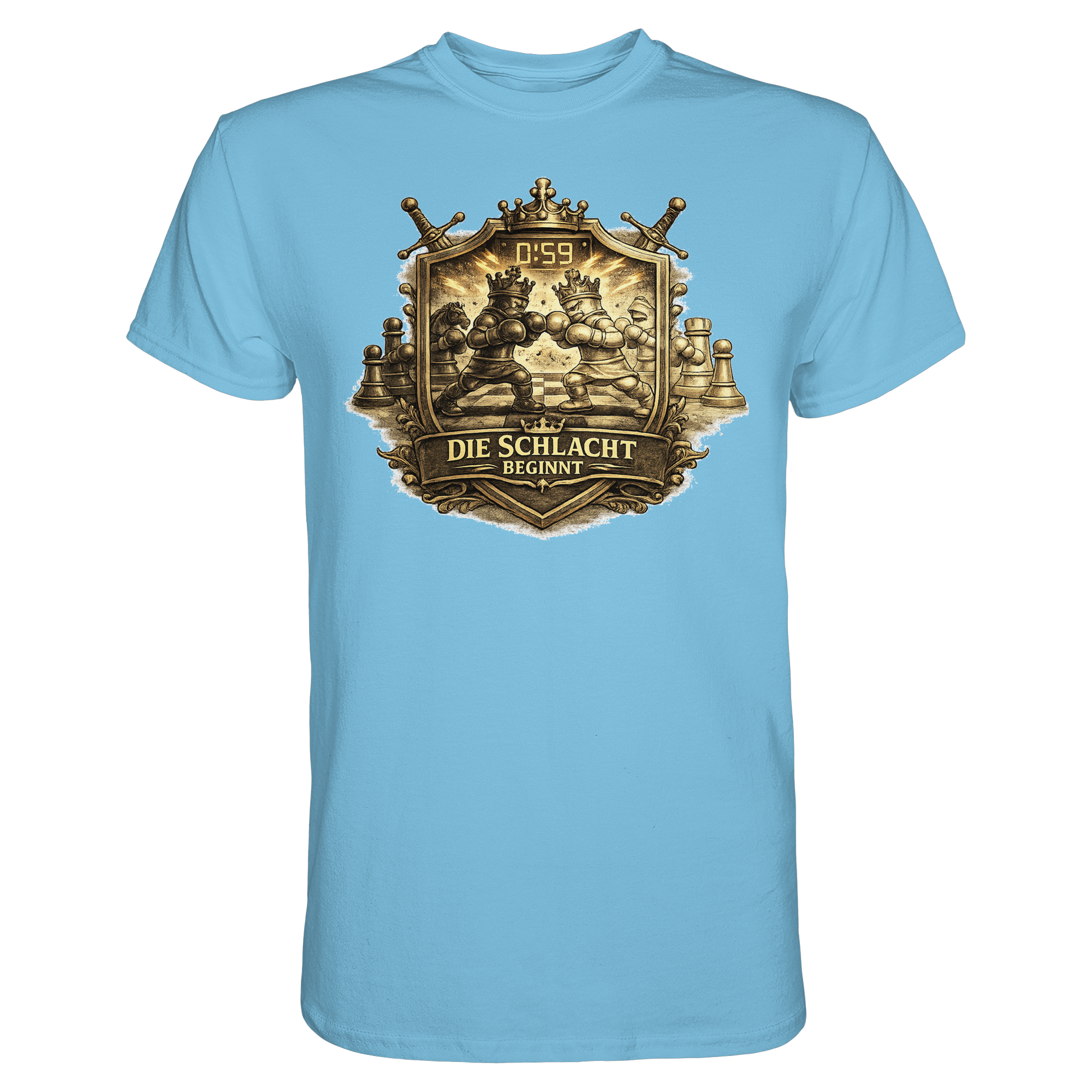 Schach/ DIE SCHLACHT BEGINNT - Premium Shirt