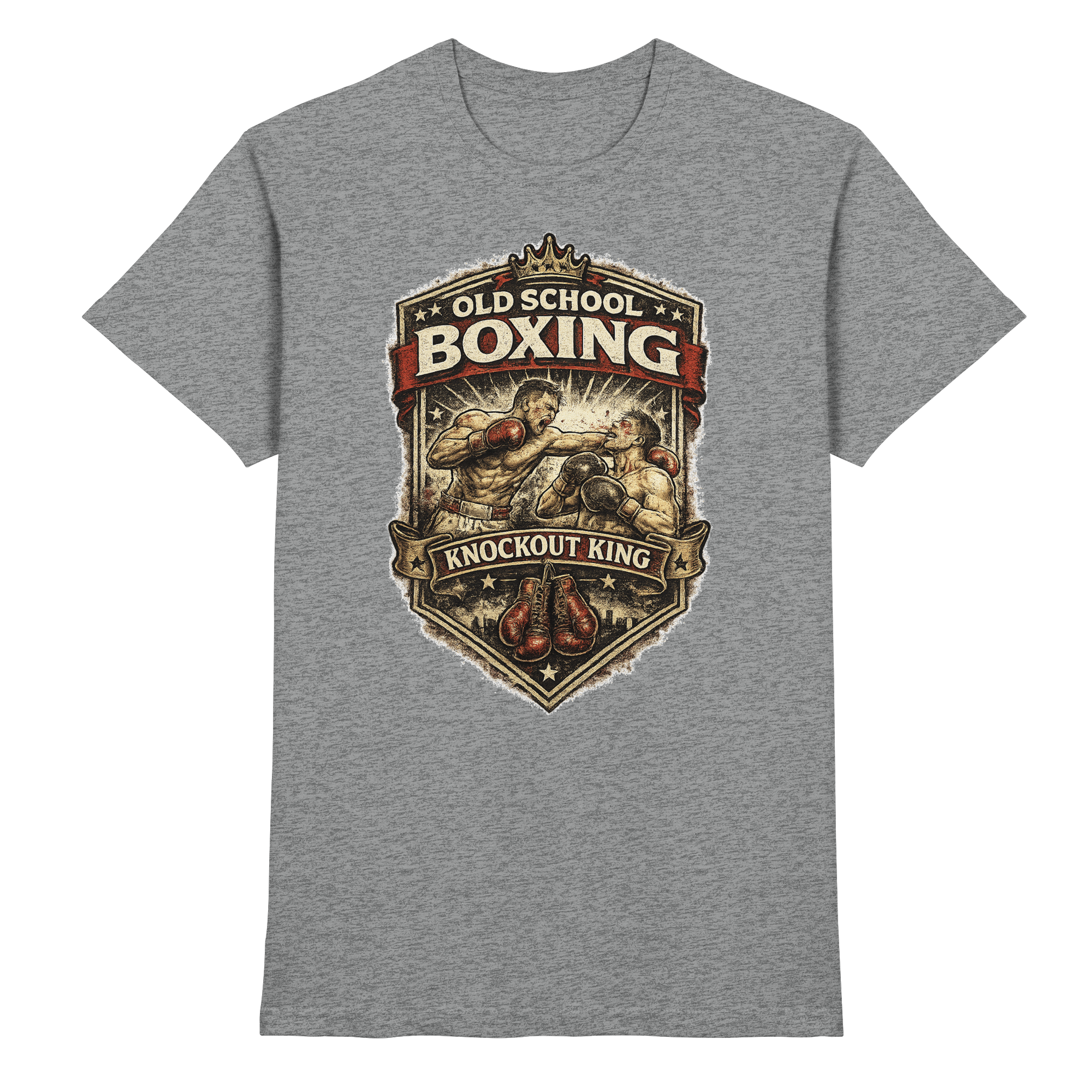 Boxsport OLD SCHOOL BOXING - Premium Shirt