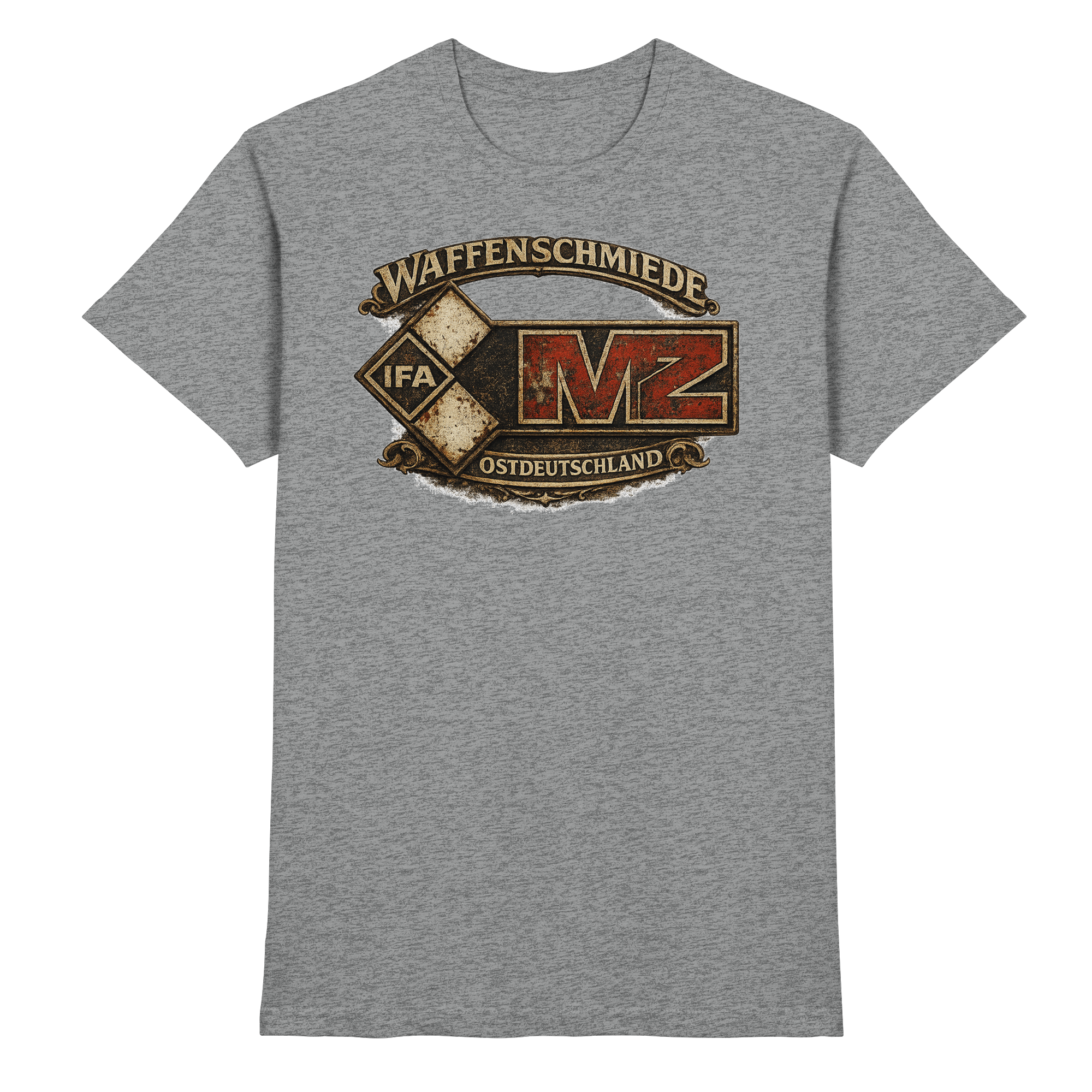 MZ IFA Waffenschmiede Ostdeutschland - Premium Shirt