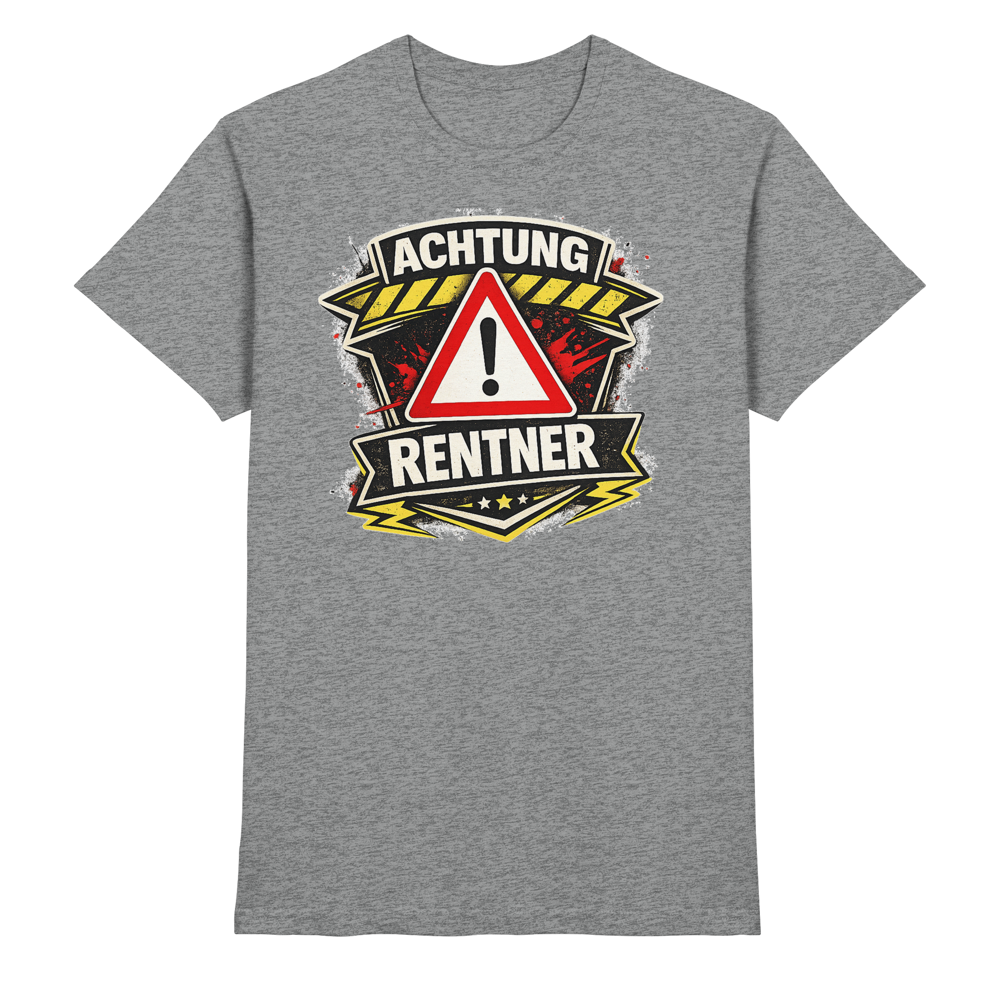 ACHTUNG RENTNER Geschenk - Premium Shirt