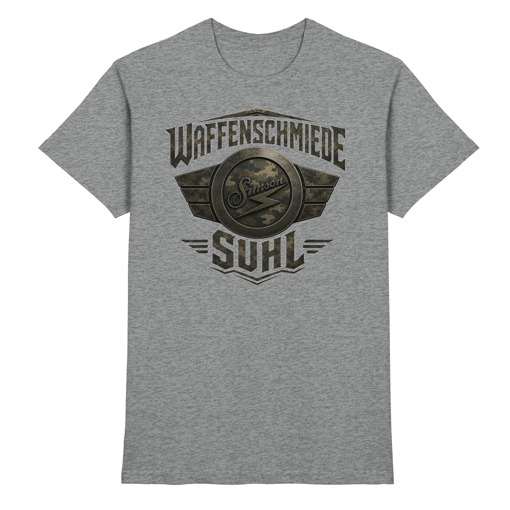 Simson IFA DDR Ostdeutschland Waffenschmiede Suhl Geschenk - Premium Shirt