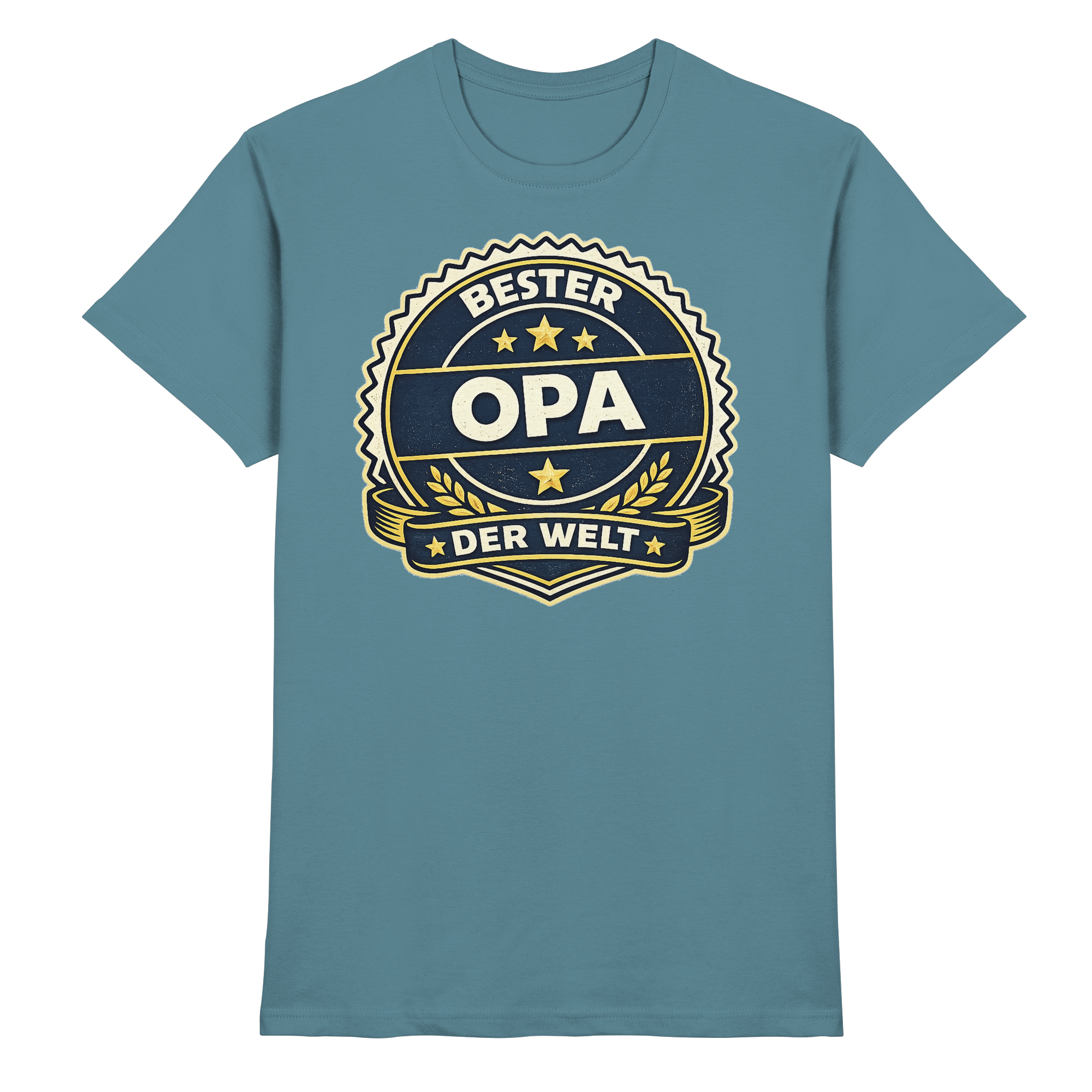 Bester Opa der Welt Fun Geschenk - Premium Shirt