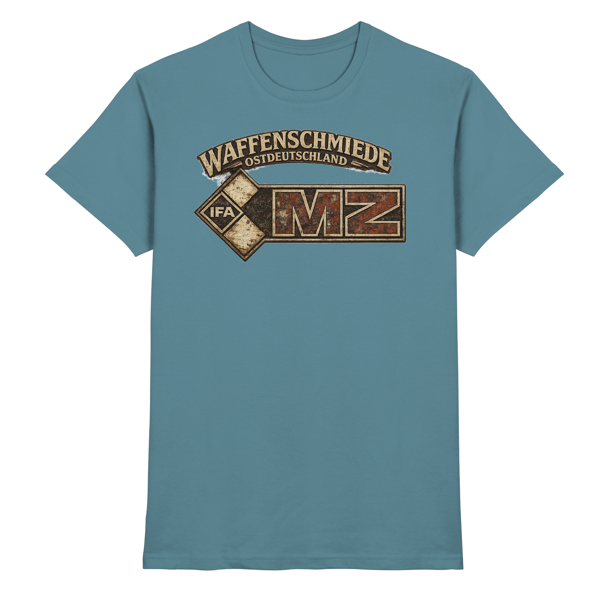 MZ IFA Waffenschmiede Ostdeutschland - Premium Shirt