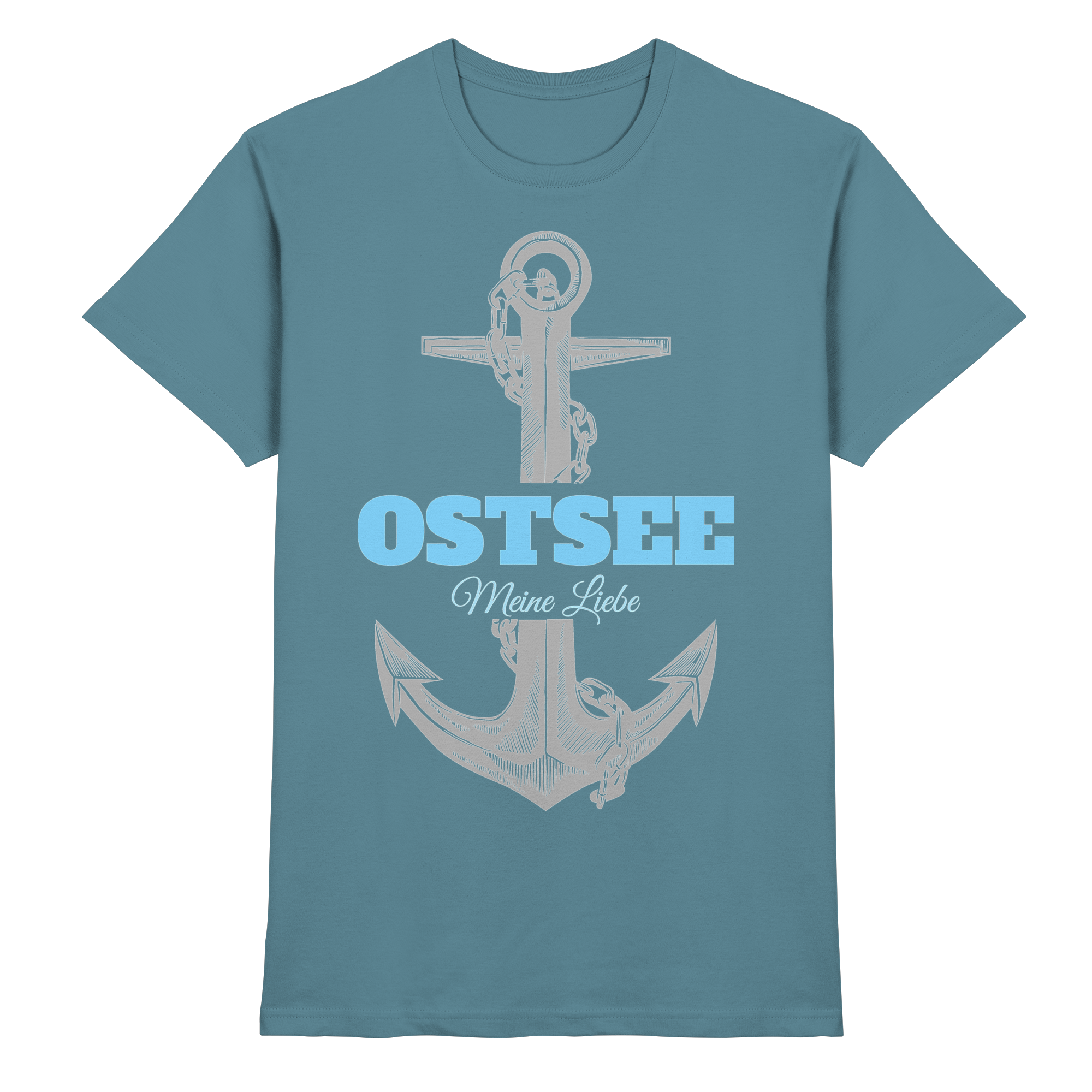 Ostsee Ferien Urlaub Geschenk - Premium Shirt