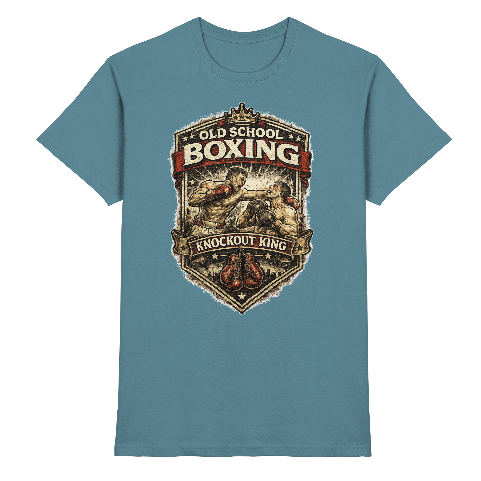 Boxsport OLD SCHOOL BOXING - Premium Shirt
