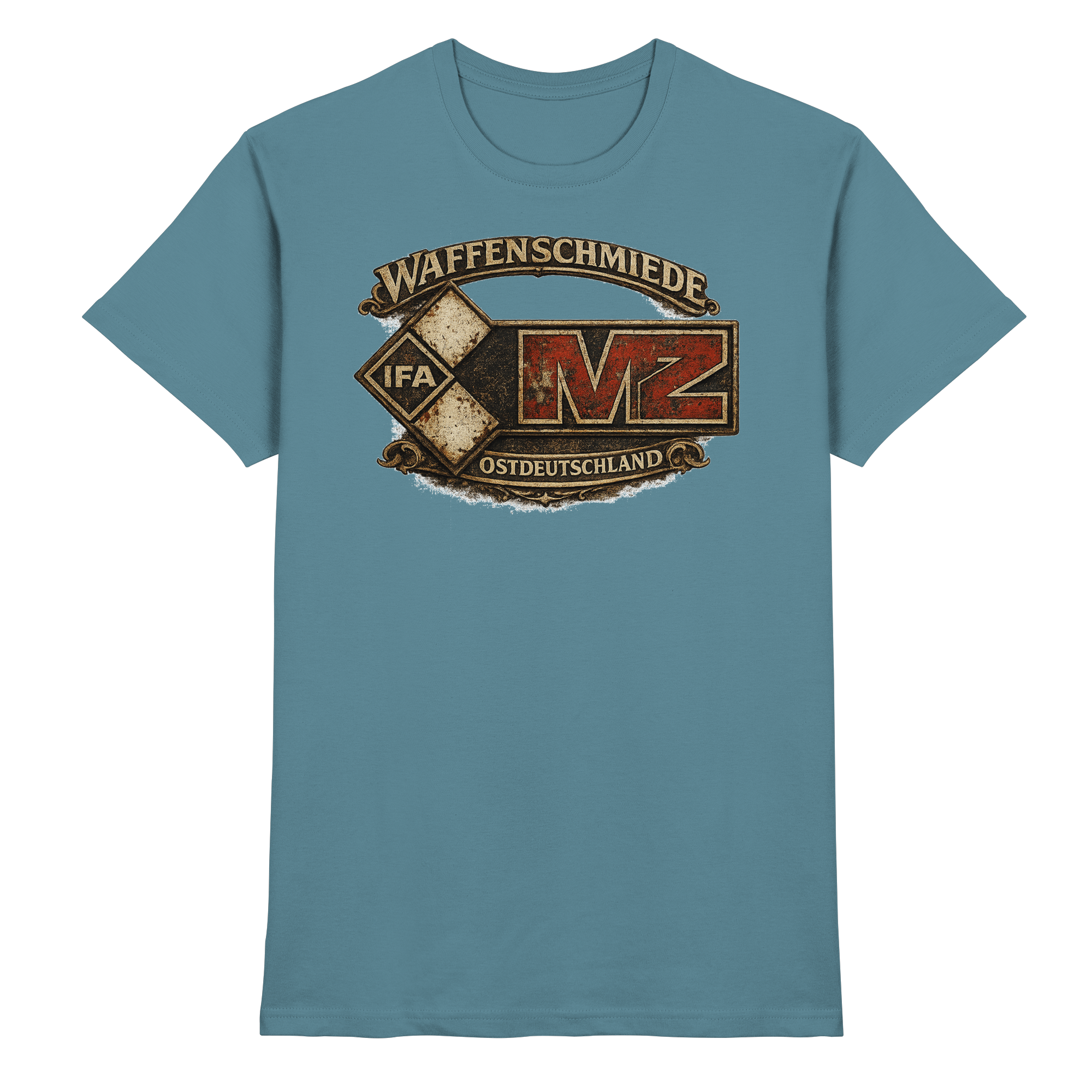 MZ IFA Waffenschmiede Ostdeutschland - Premium Shirt