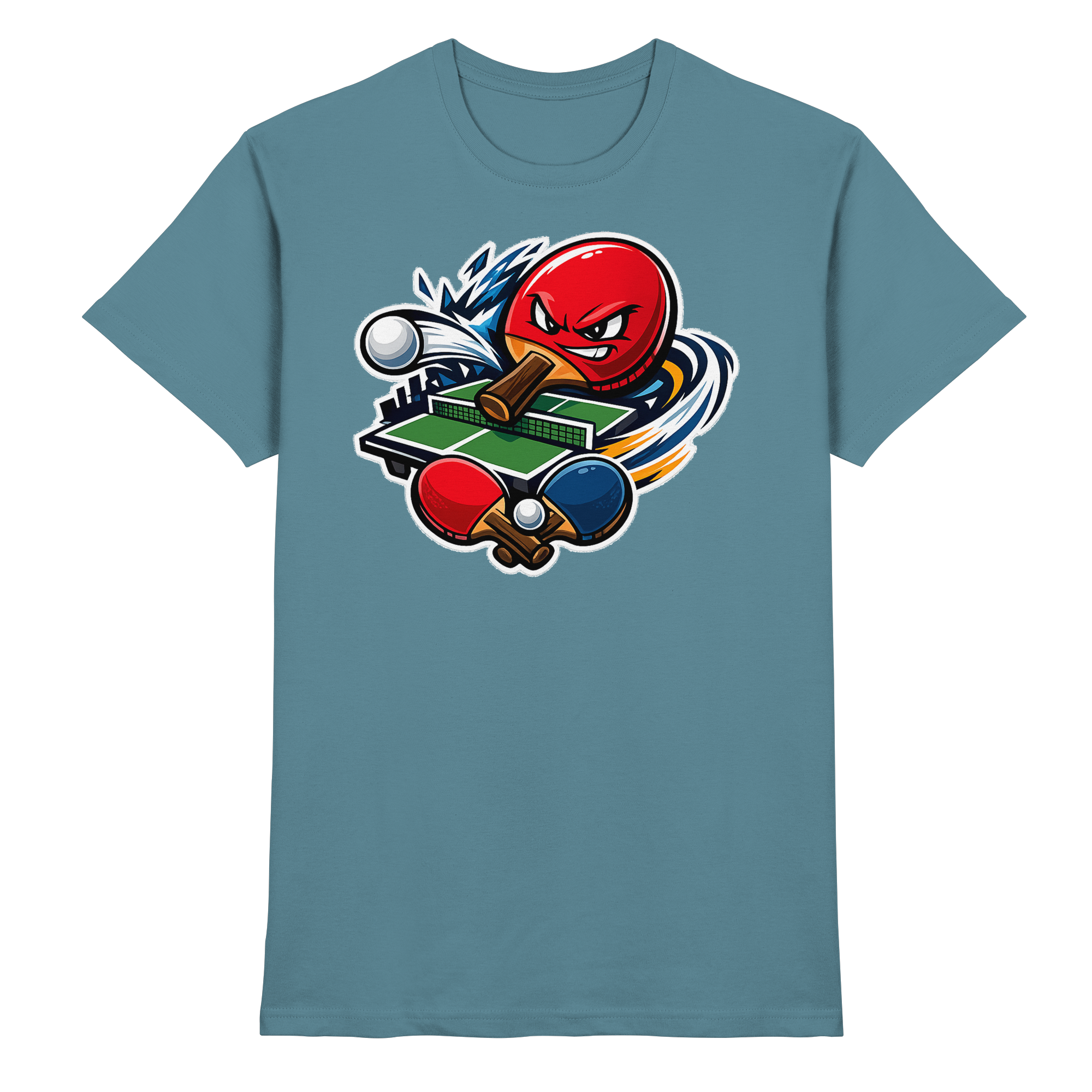 Tischtennis Sport Geschenk - Premium Shirt