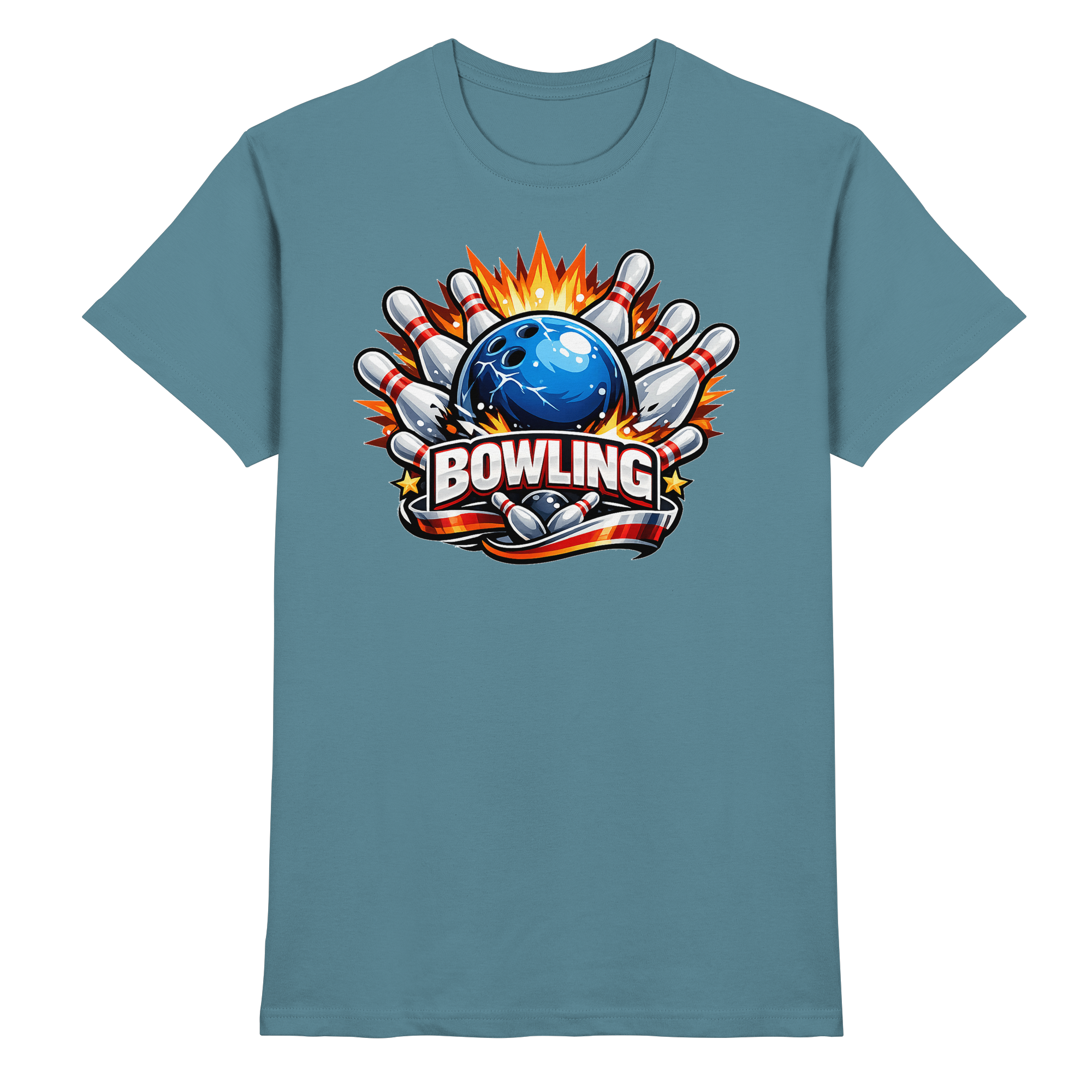 Bowling Sport Geschenk - Premium Shirt