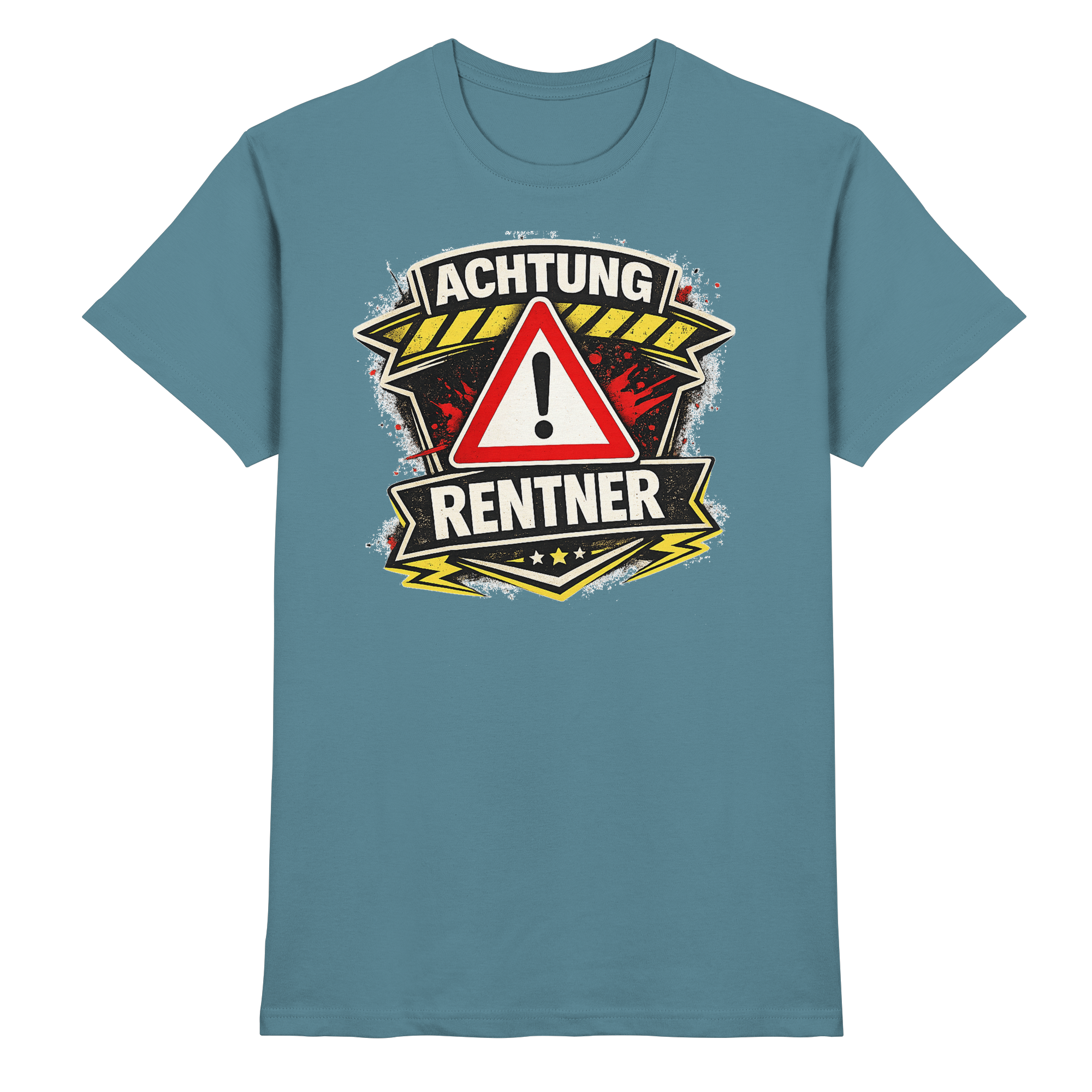 ACHTUNG RENTNER Geschenk - Premium Shirt