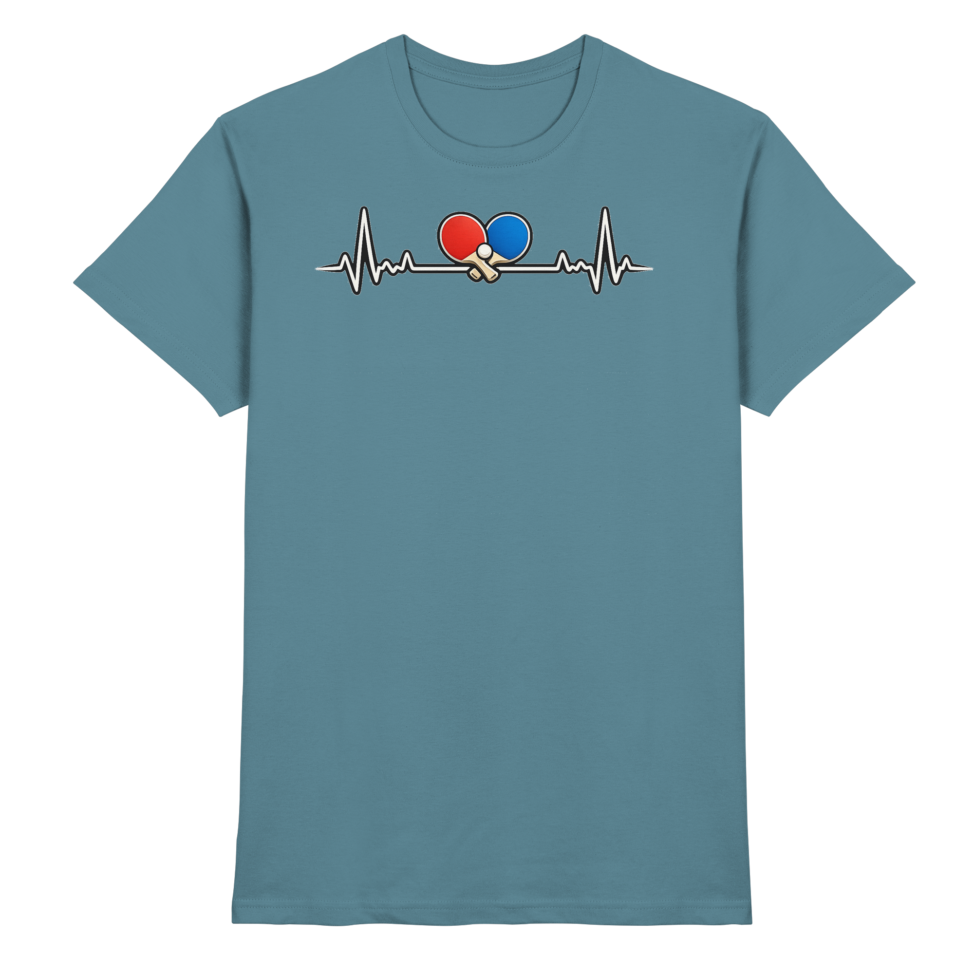 Tischtennis EKG Geschenk - Premium Shirt