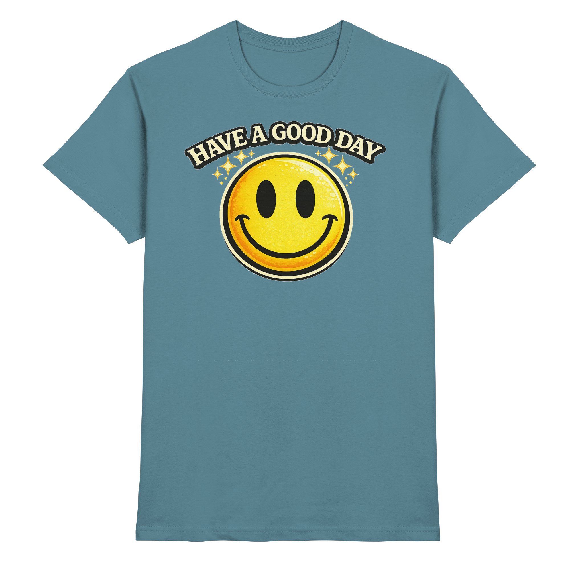 Smiley HAVE A GOOD DAY Geschenk - Premium Shirt