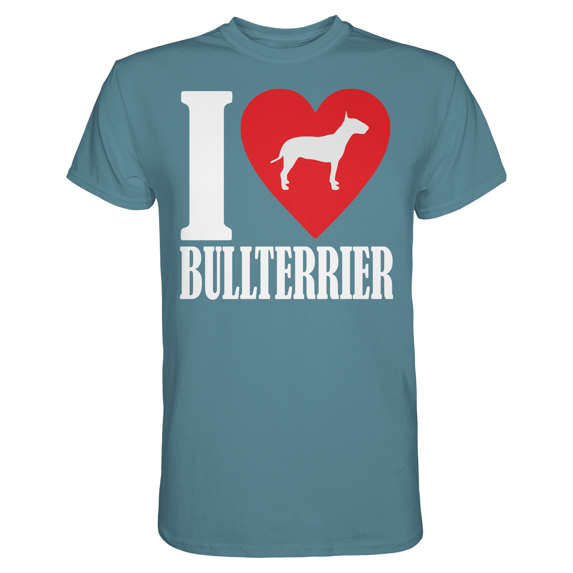 I LOVE BULLTERRIER - Premium Shirt