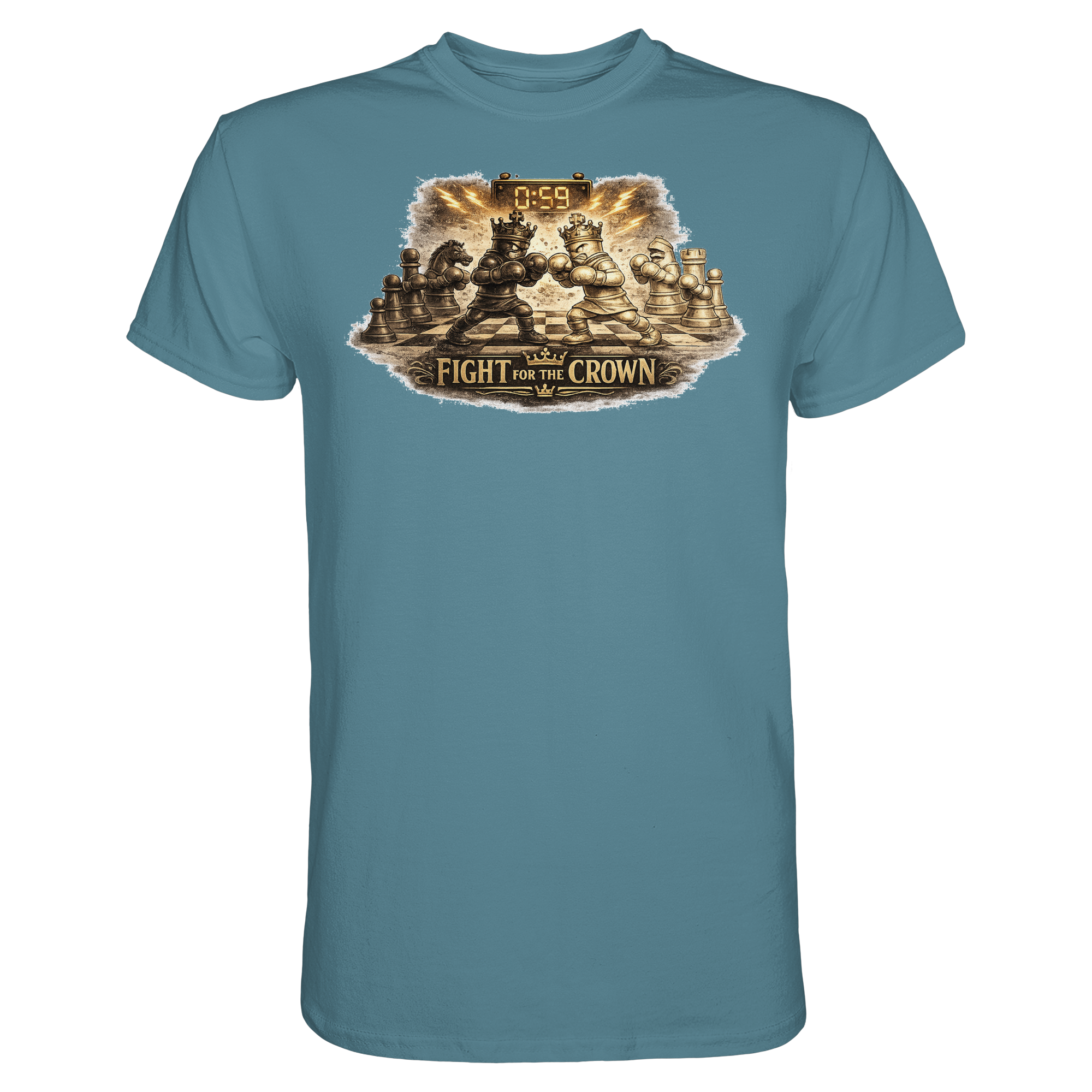 Schach/ FIGHT FOR THE CROWN - Premium Shirt