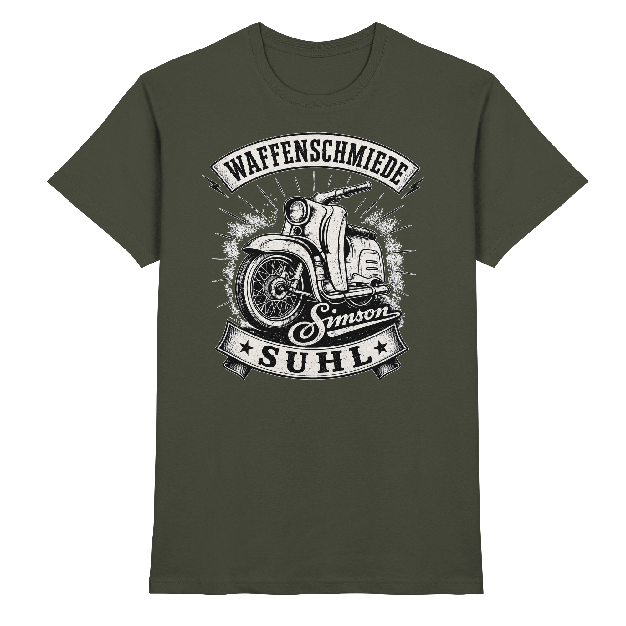Simson Waffenschmiede Suhl - Premium Shirt