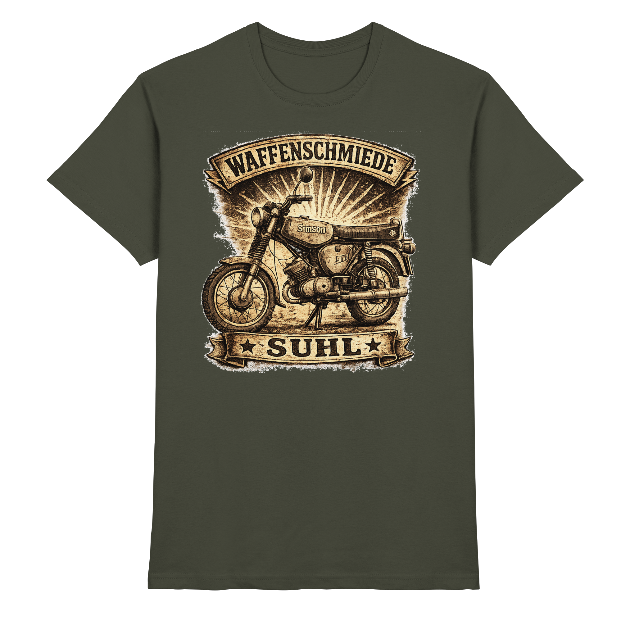 Simson Waffenschmiede Suhl - Premium Shirt