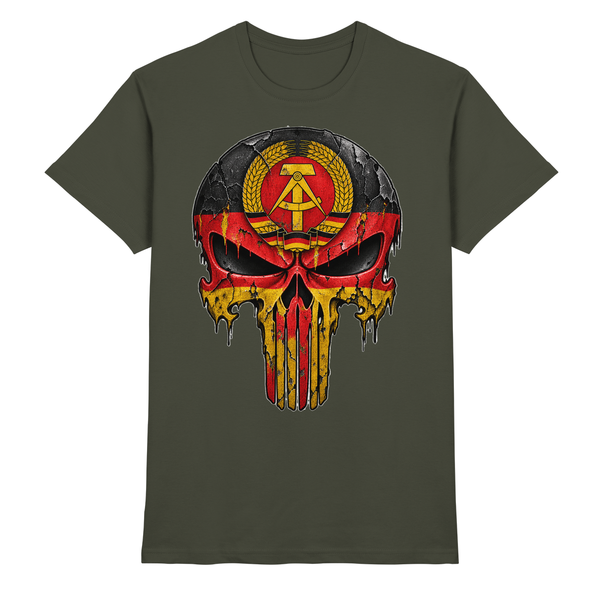 Punisher DDR Ostdeutschland - Premium Shirt