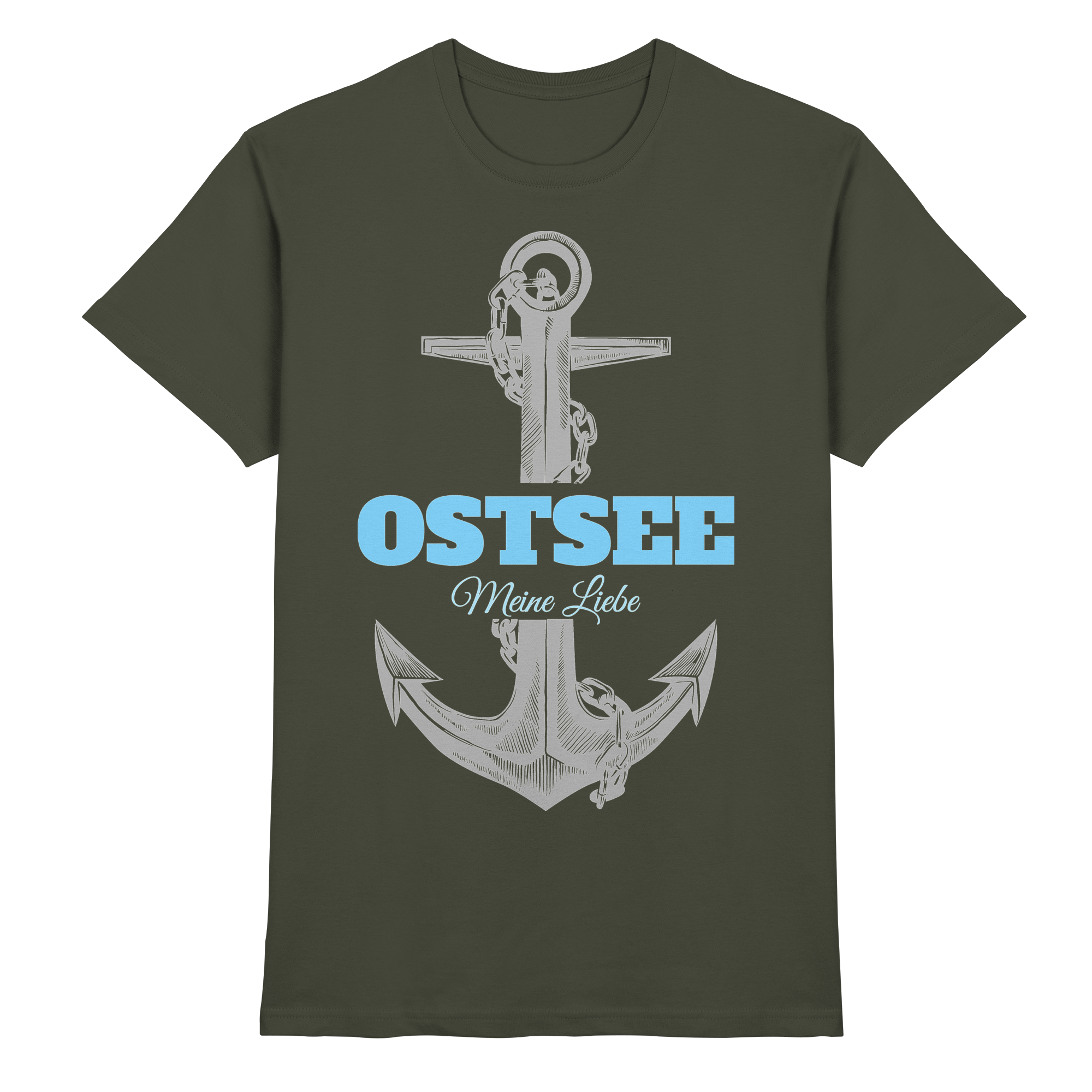 Ostsee Ferien Urlaub Geschenk - Premium Shirt
