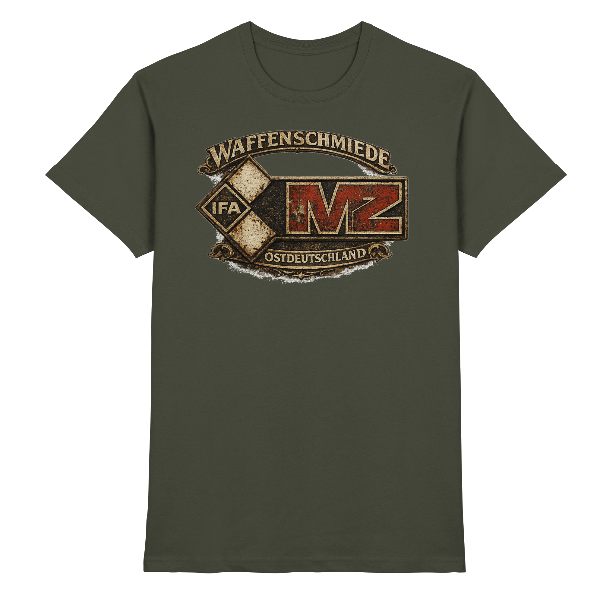 MZ IFA Waffenschmiede Ostdeutschland - Premium Shirt