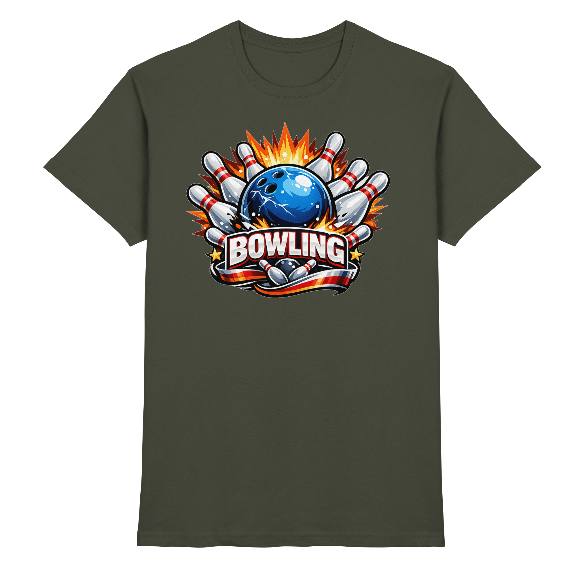 Bowling Sport Geschenk - Premium Shirt