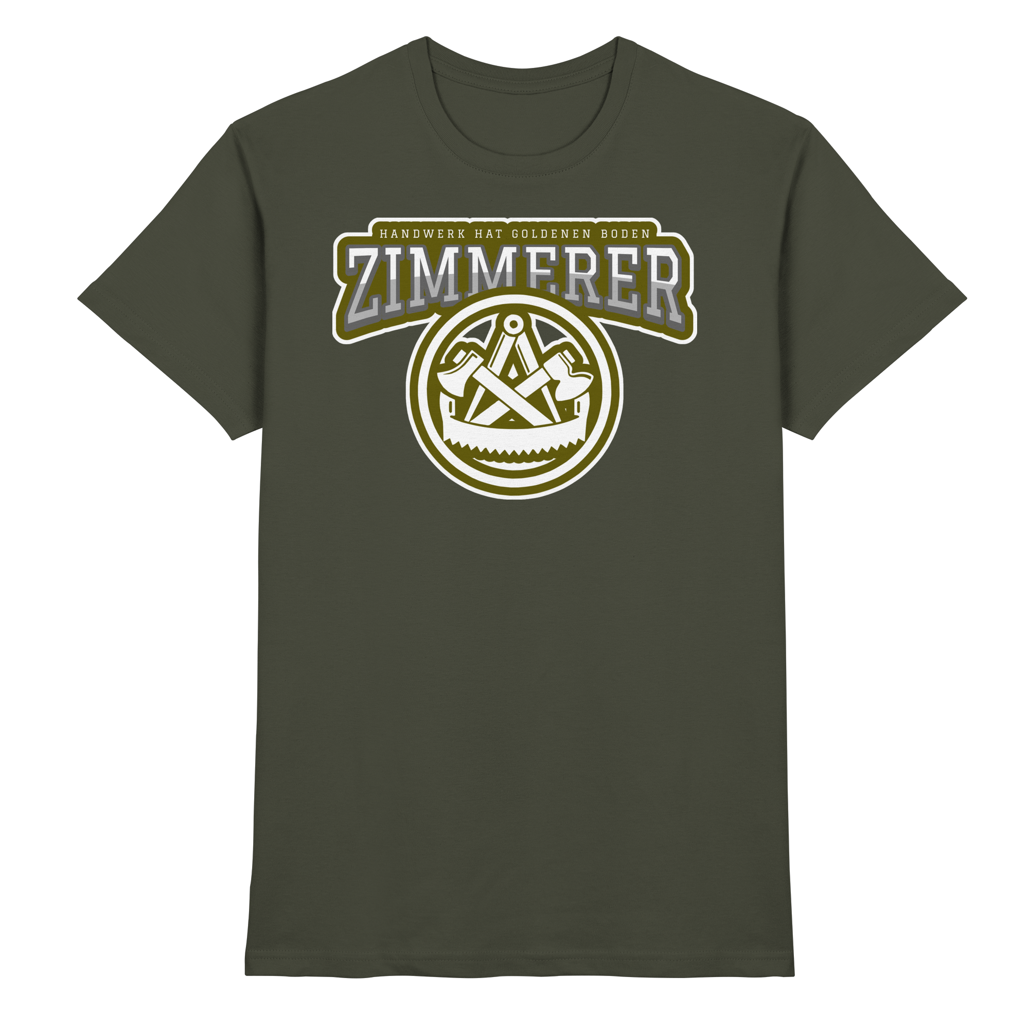 Zimmerer Zimmermann Handwerk - Premium Shirt
