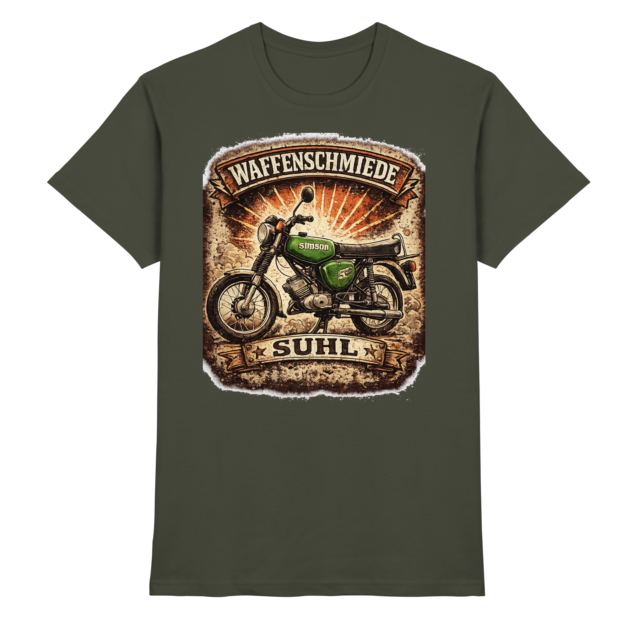 Simson Waffenschmiede Suhl - Premium Shirt