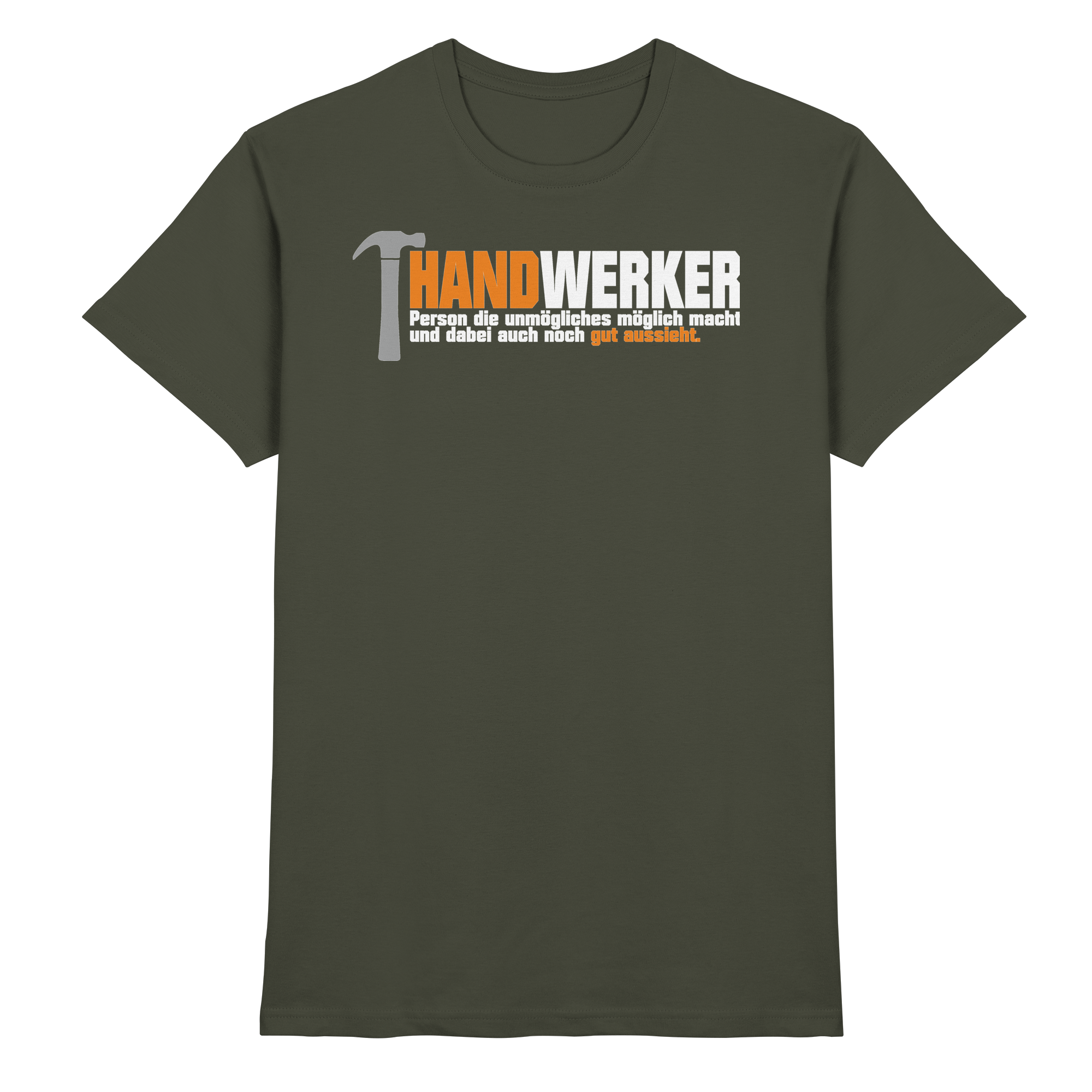 Handwerker Lustige Sprüche - Premium Shirt