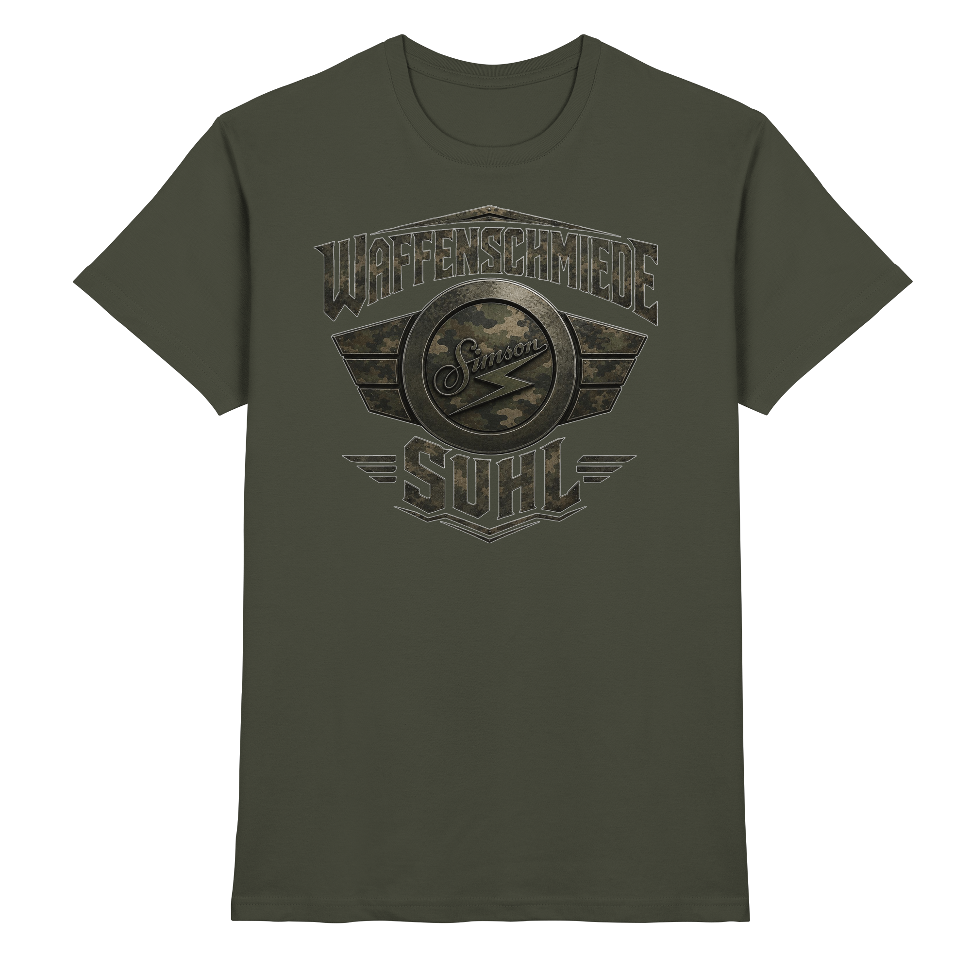 Simson IFA DDR Ostdeutschland Waffenschmiede Suhl Geschenk - Premium Shirt