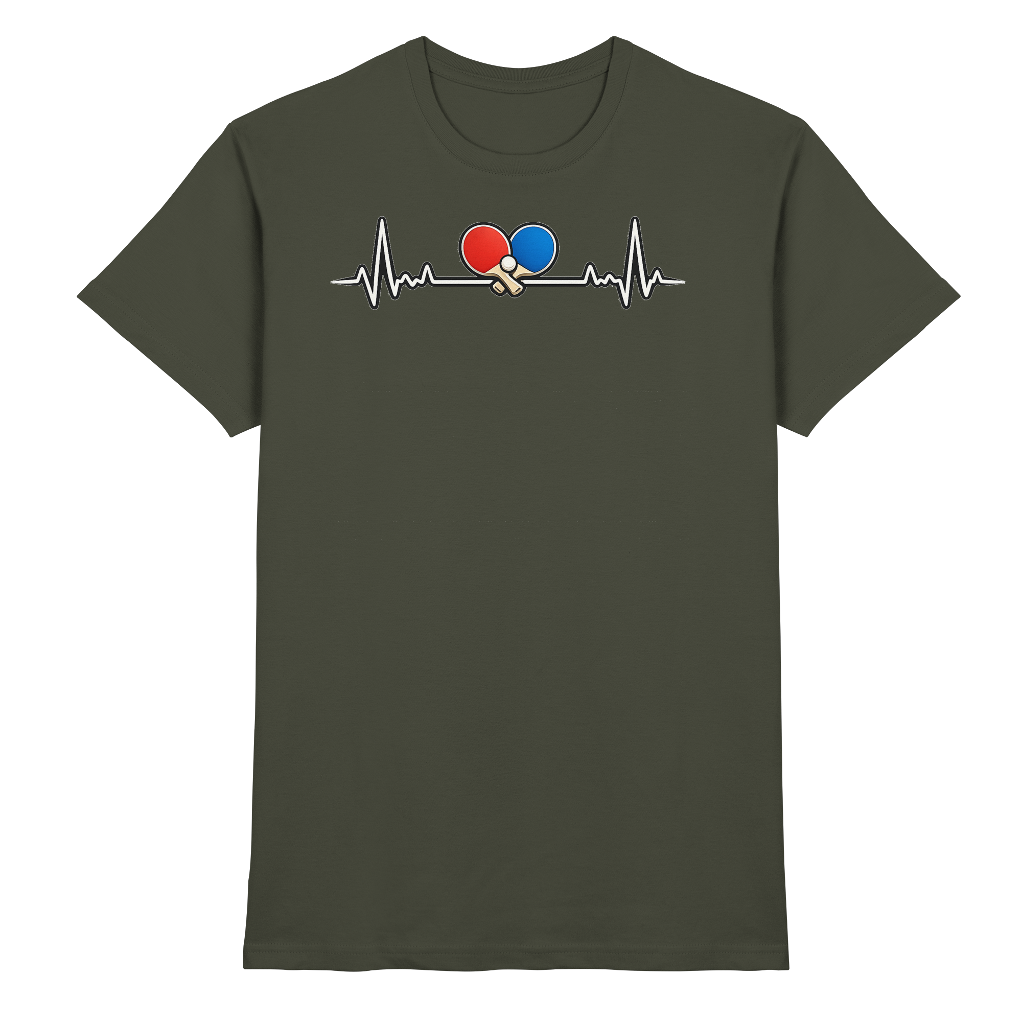 Tischtennis EKG Geschenk - Premium Shirt