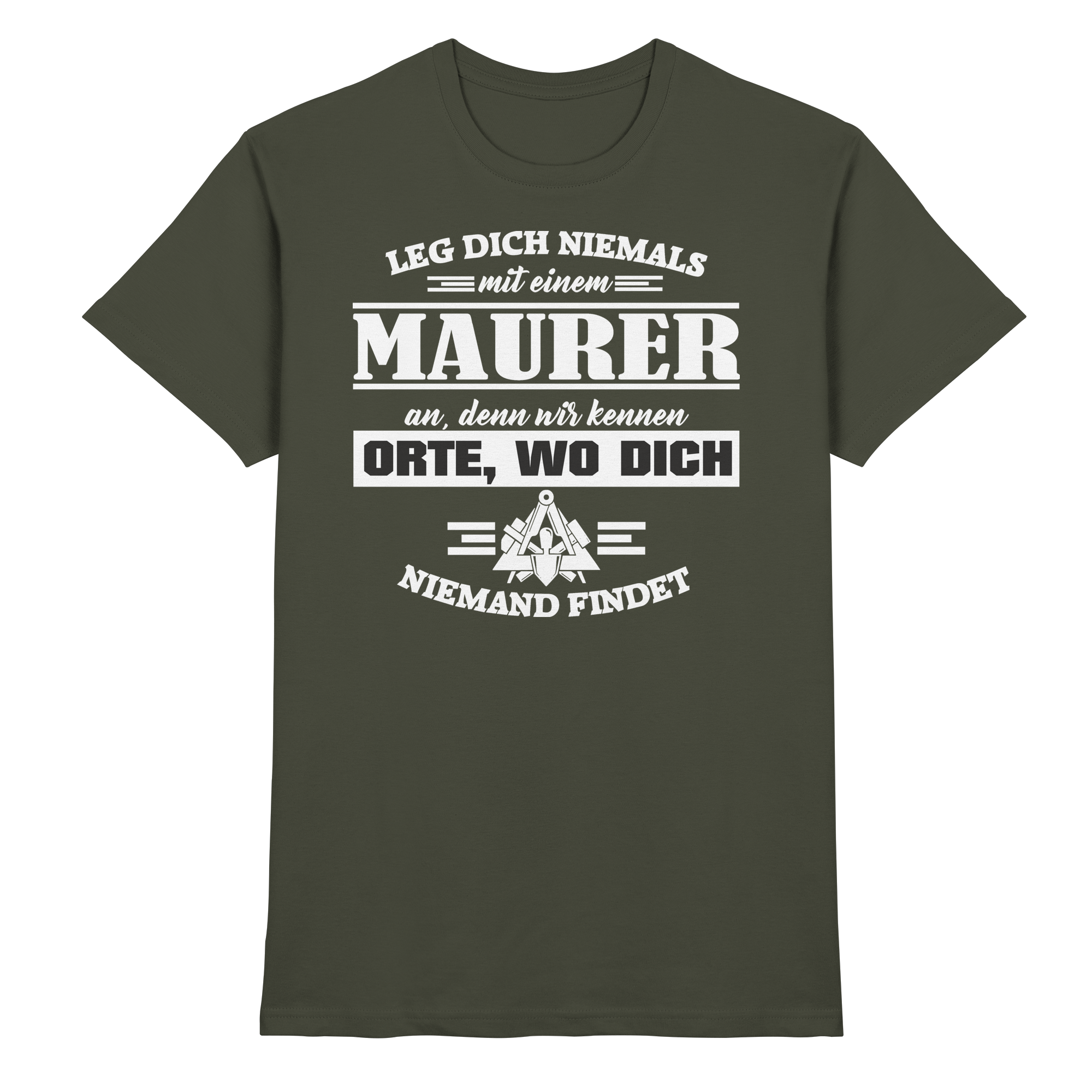 Maurer Handwerk - Premium Shirt
