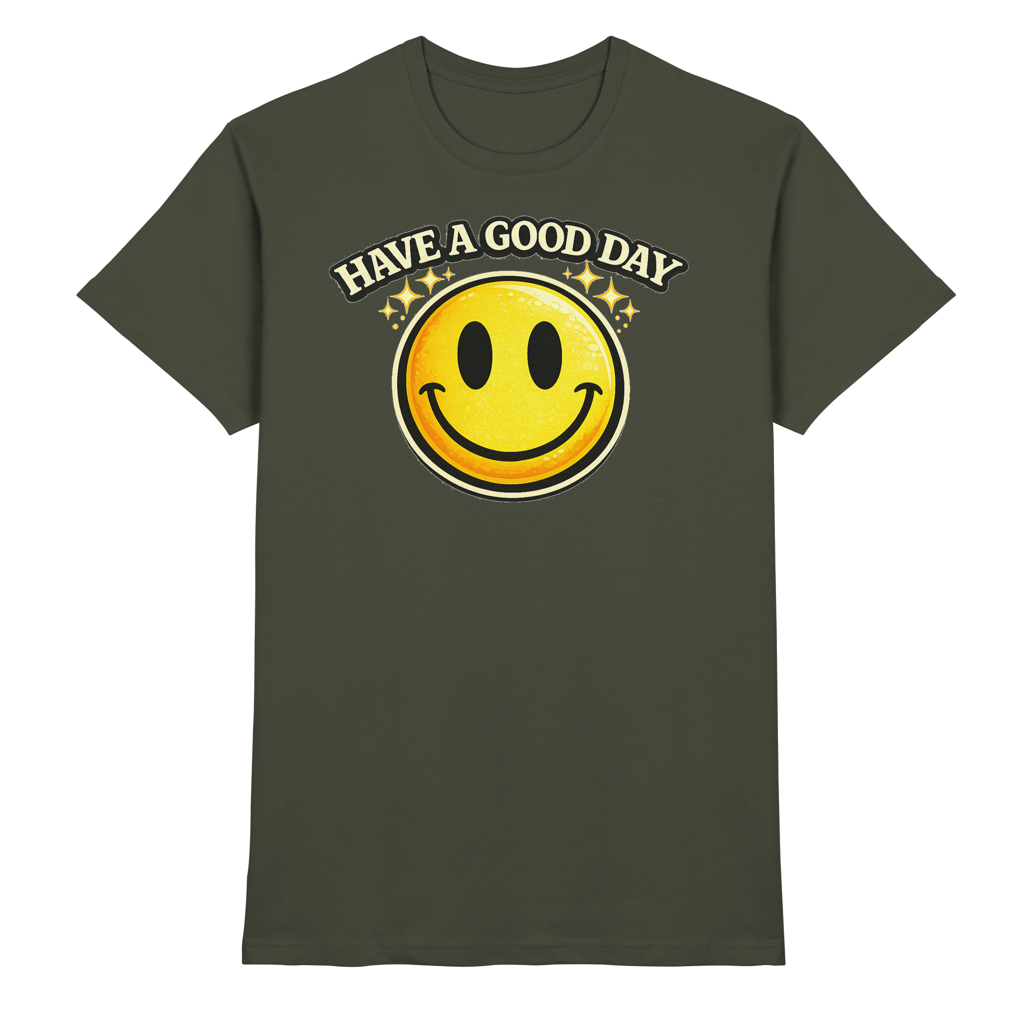 Smiley HAVE A GOOD DAY Geschenk - Premium Shirt