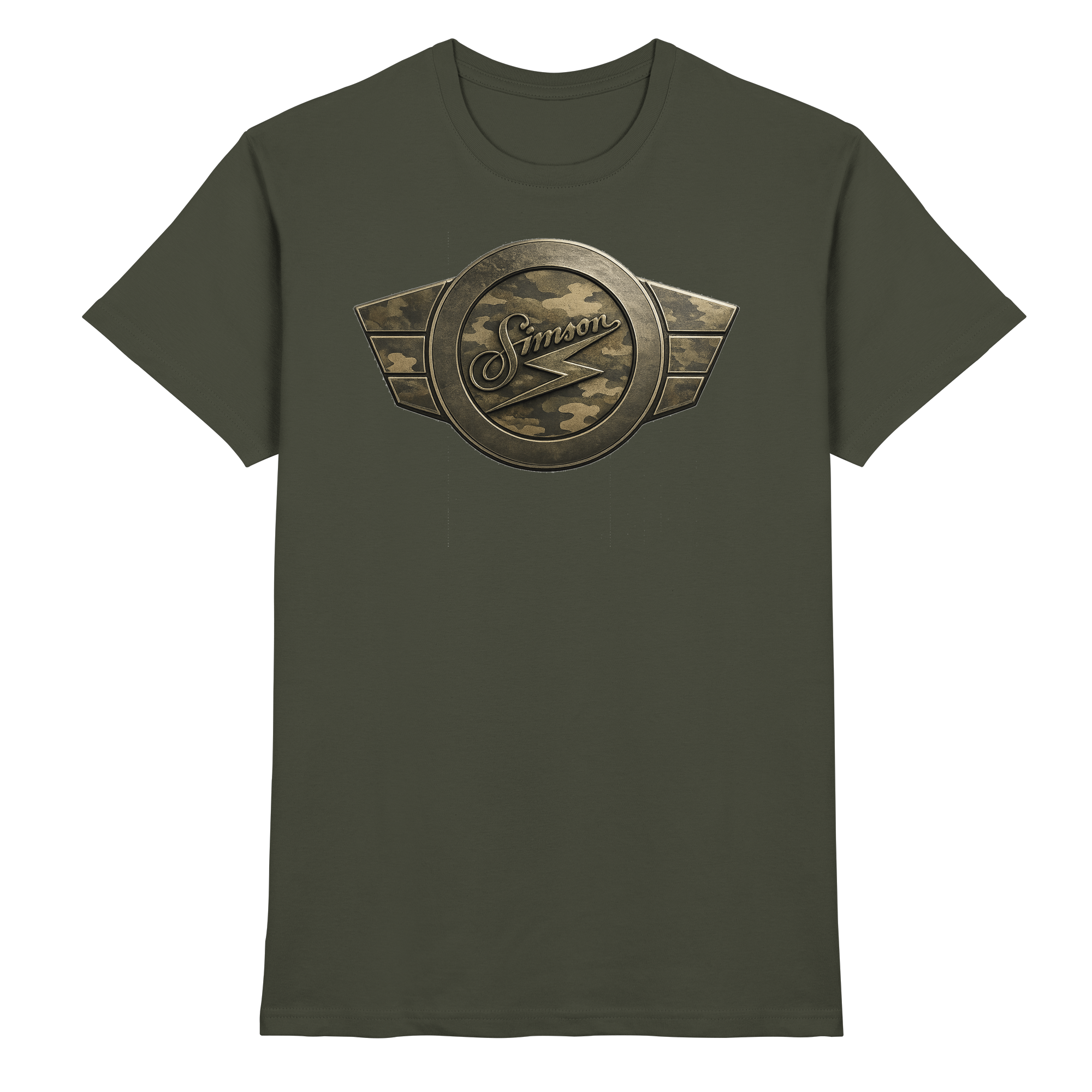 Simson IFA Waffenschmiede Suhl Tarn Geschenk Kult - Premium Shirt